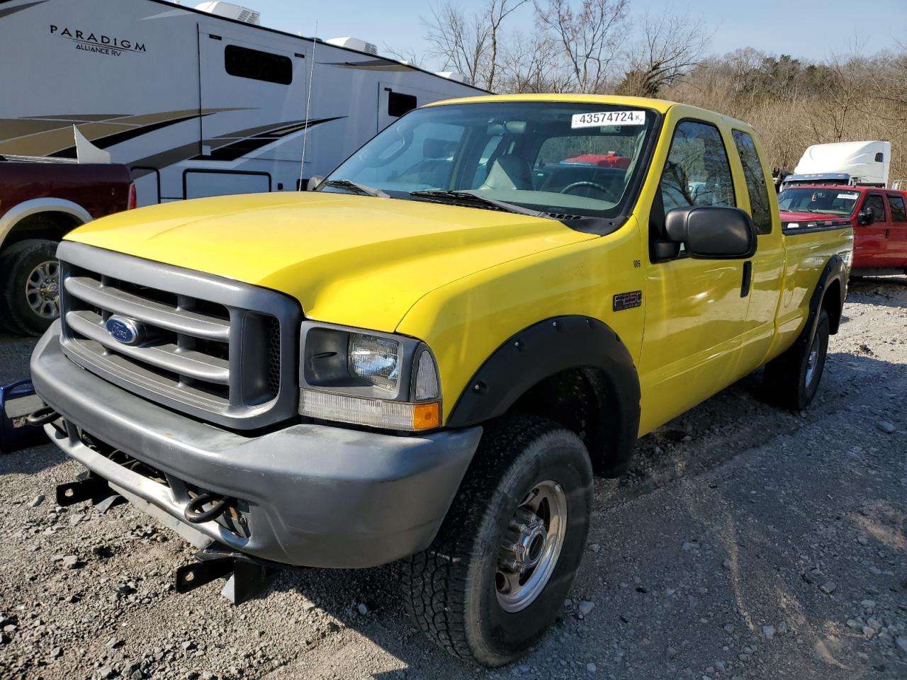 FORD F250 2004 1ftnx21l94eb97538