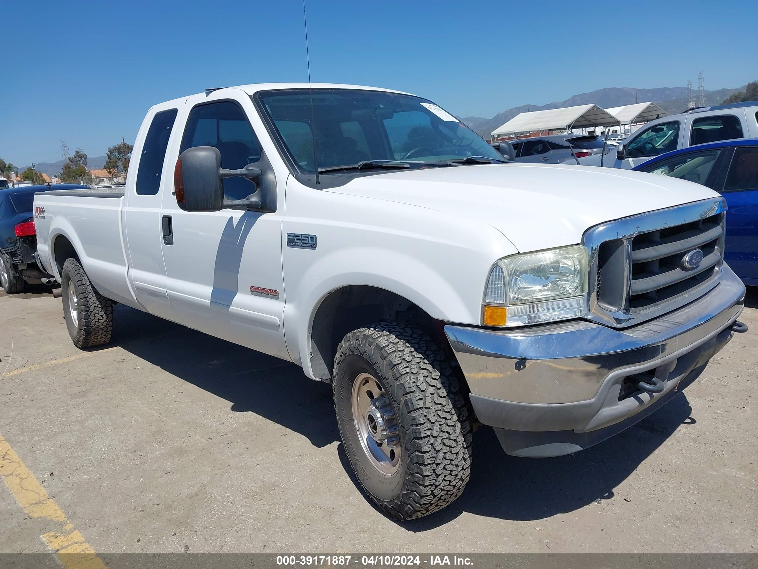 FORD F250 2003 1ftnx21p03ec16284