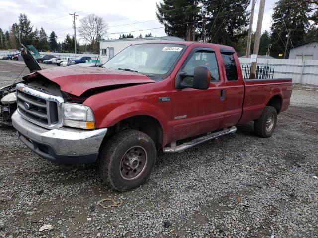 FORD F250 2003 1ftnx21p03ec83743