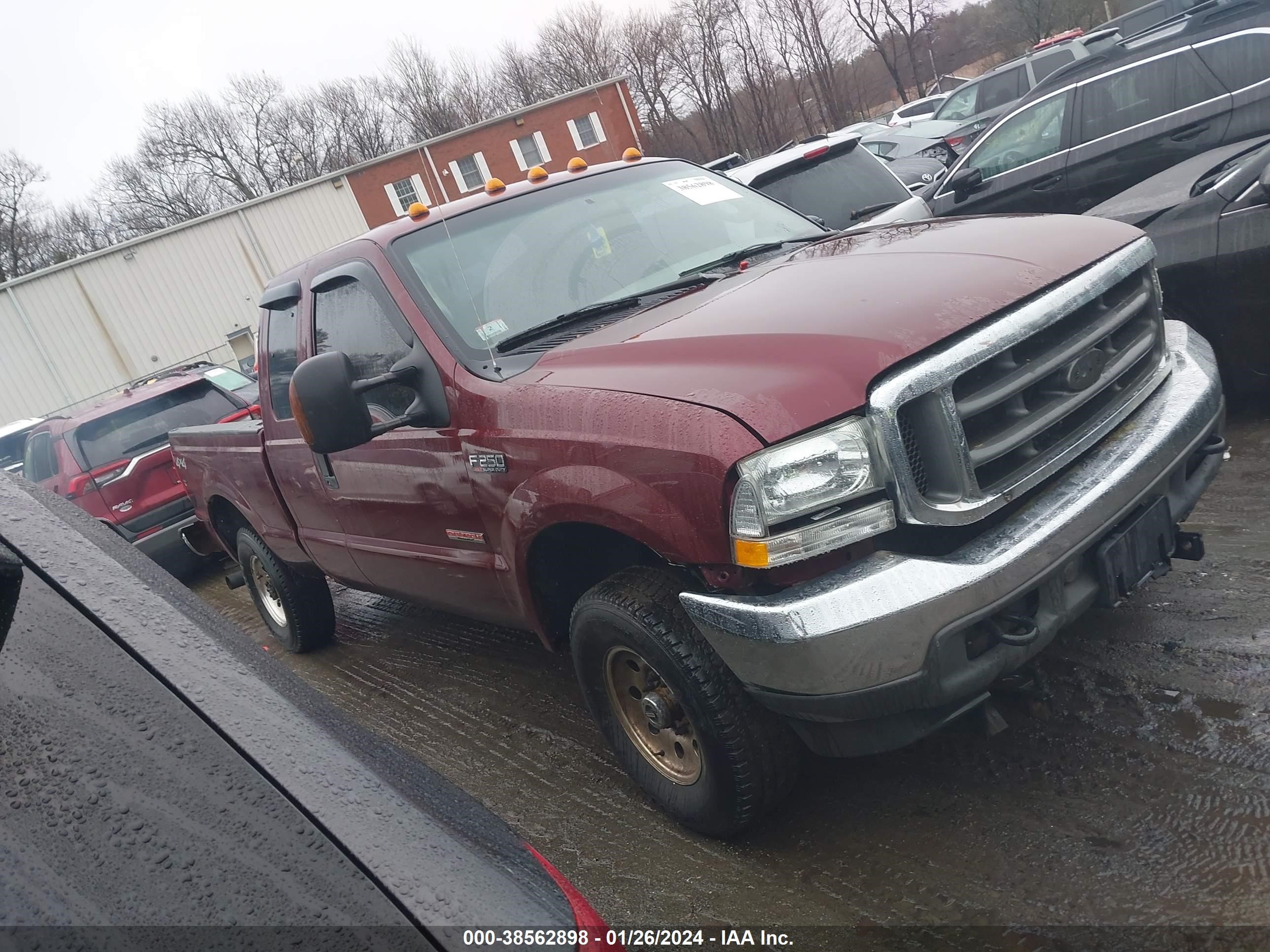 FORD F250 2004 1ftnx21p04ed16760