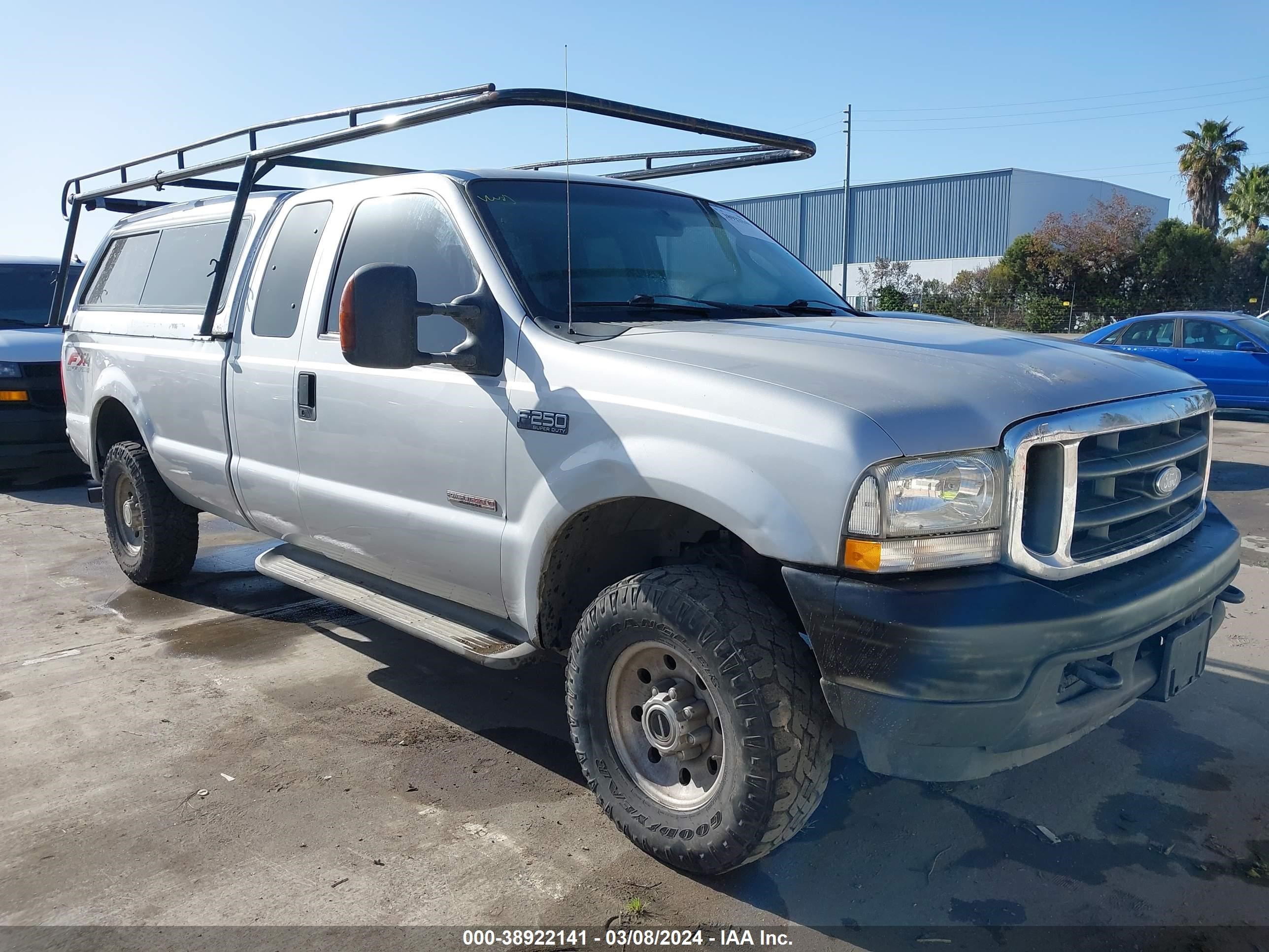 FORD F250 2004 1ftnx21p14ed06447