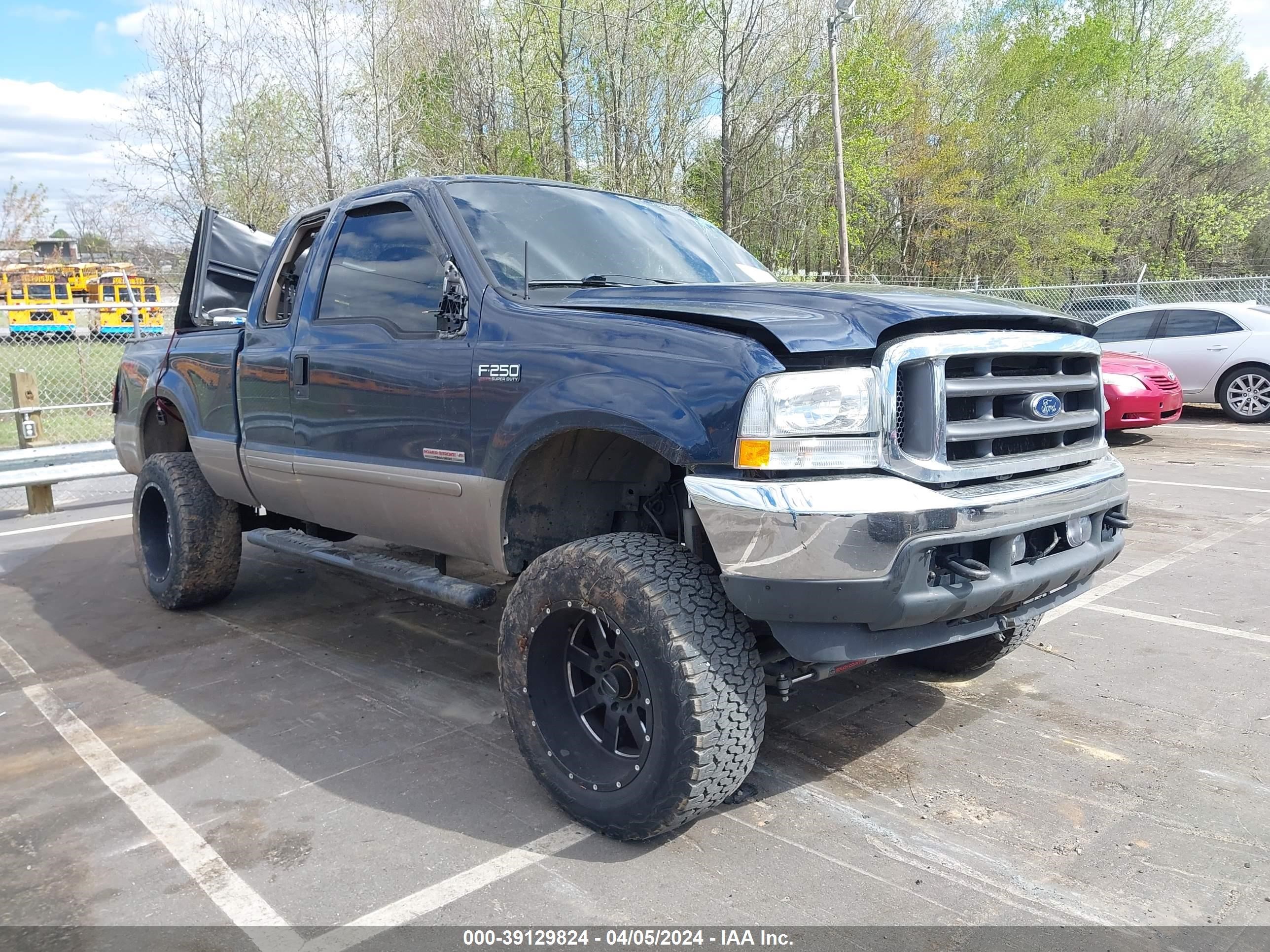 FORD F250 2003 1ftnx21p43ed43667