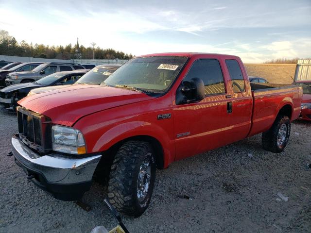 FORD F250 2004 1ftnx21p54eb35282