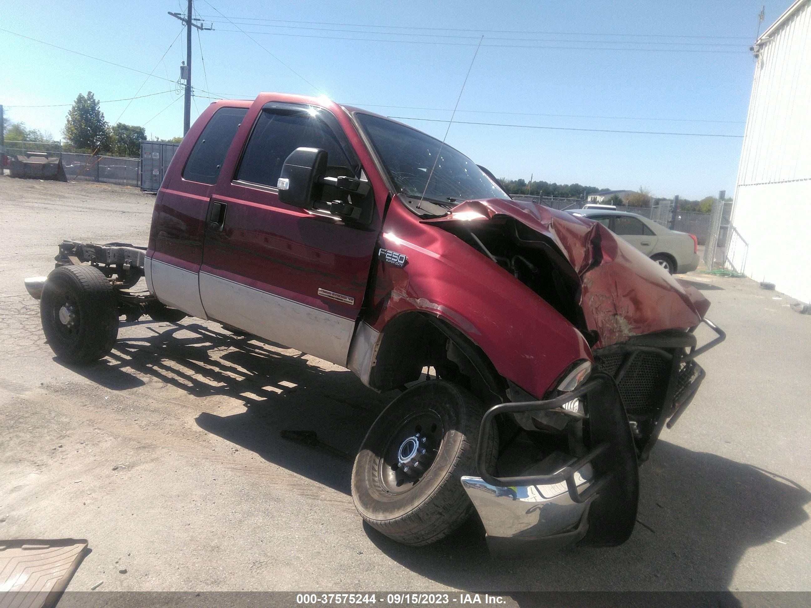 FORD F250 2004 1ftnx21p54eb42314