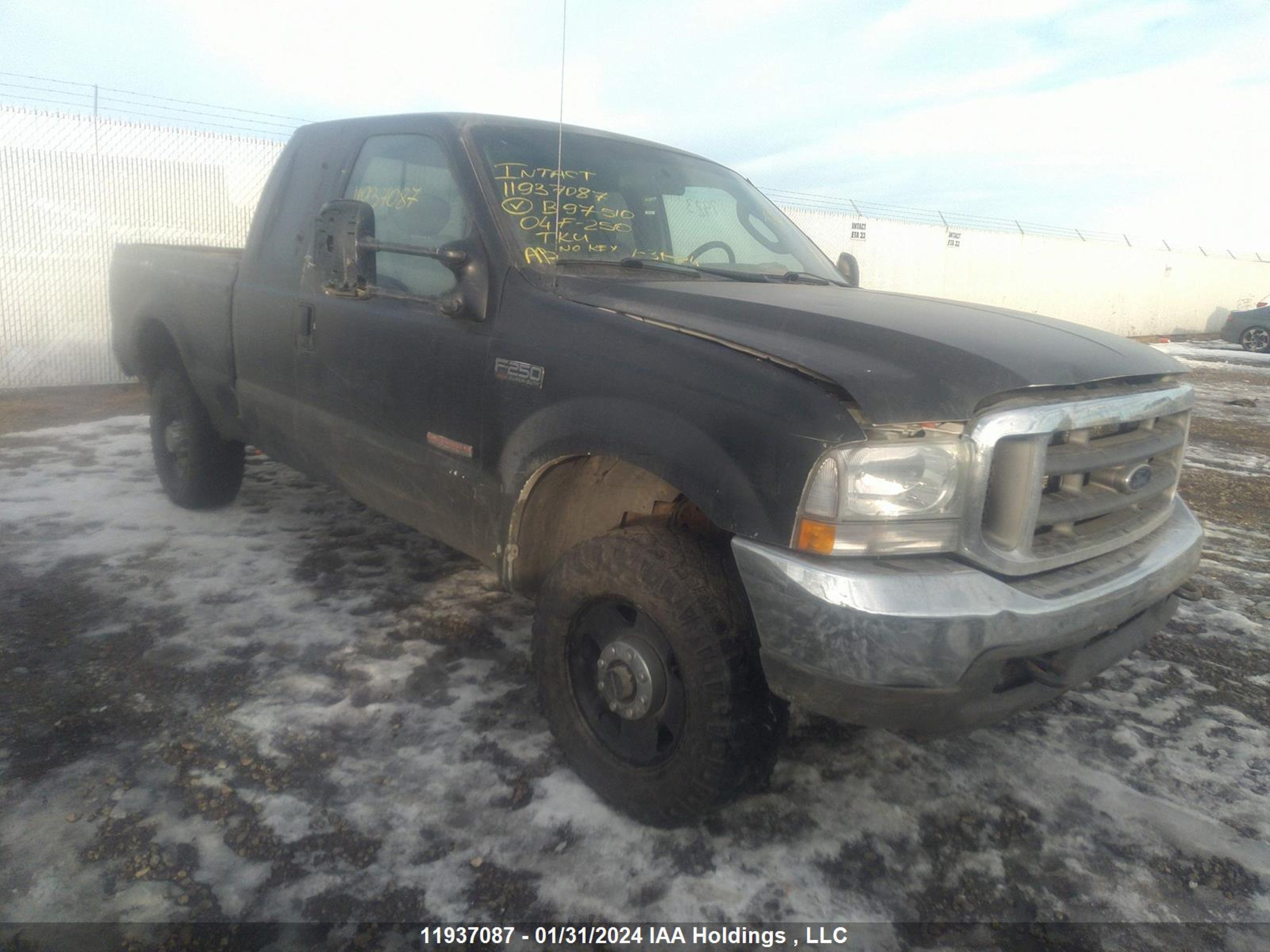 FORD F250 2004 1ftnx21p54eb97510