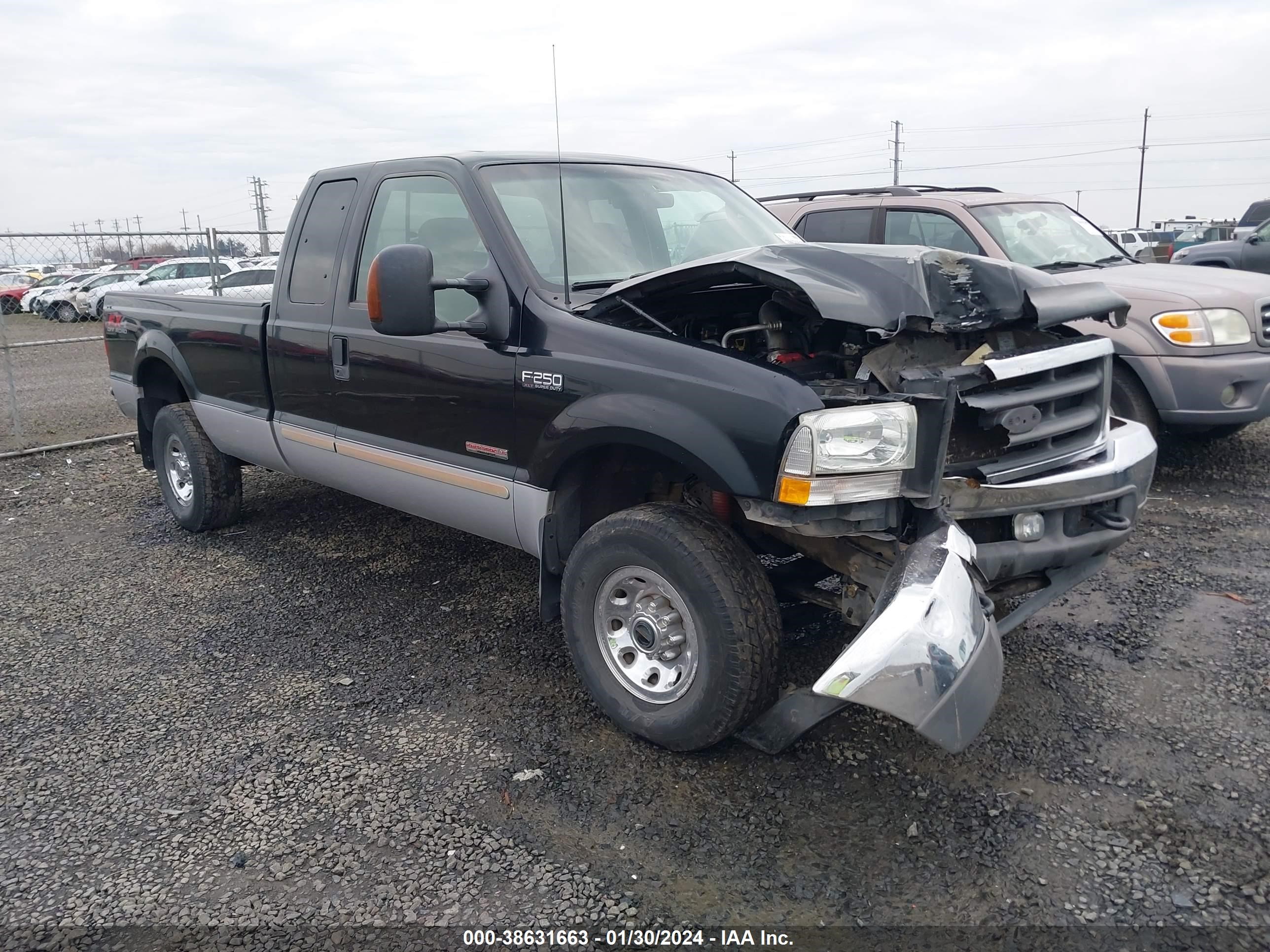 FORD F250 2003 1ftnx21p93ed53594