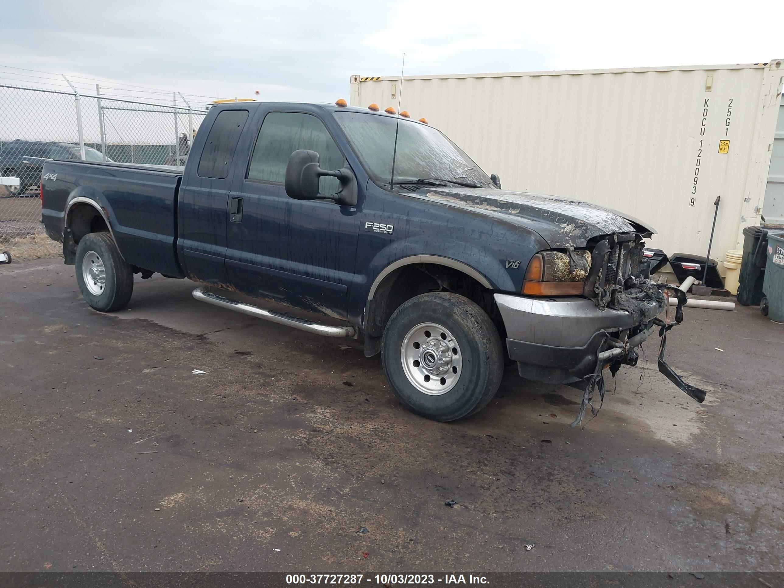 FORD F250 2001 1ftnx21s01ec23835