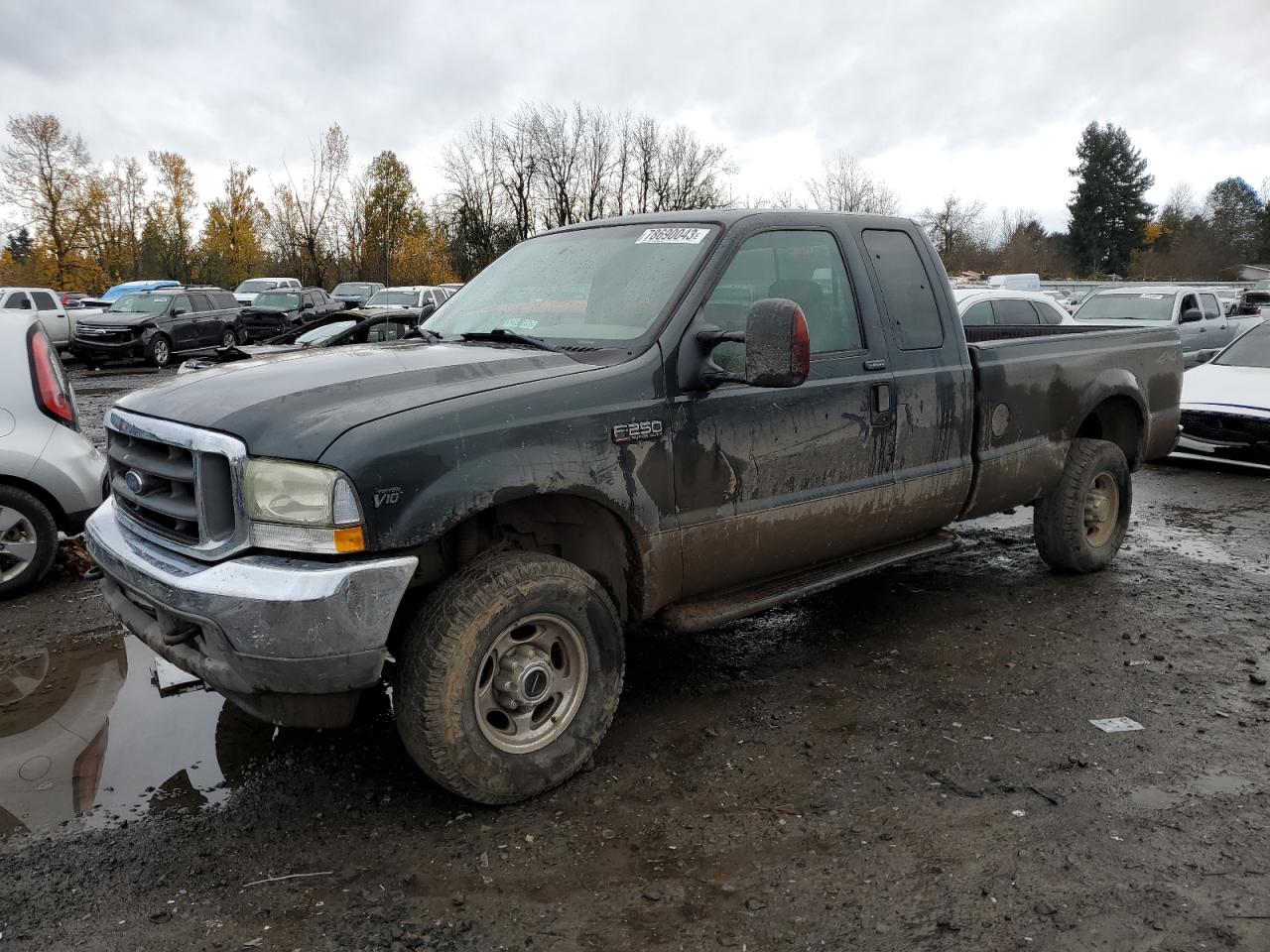 FORD F250 2004 1ftnx21s44ea81543