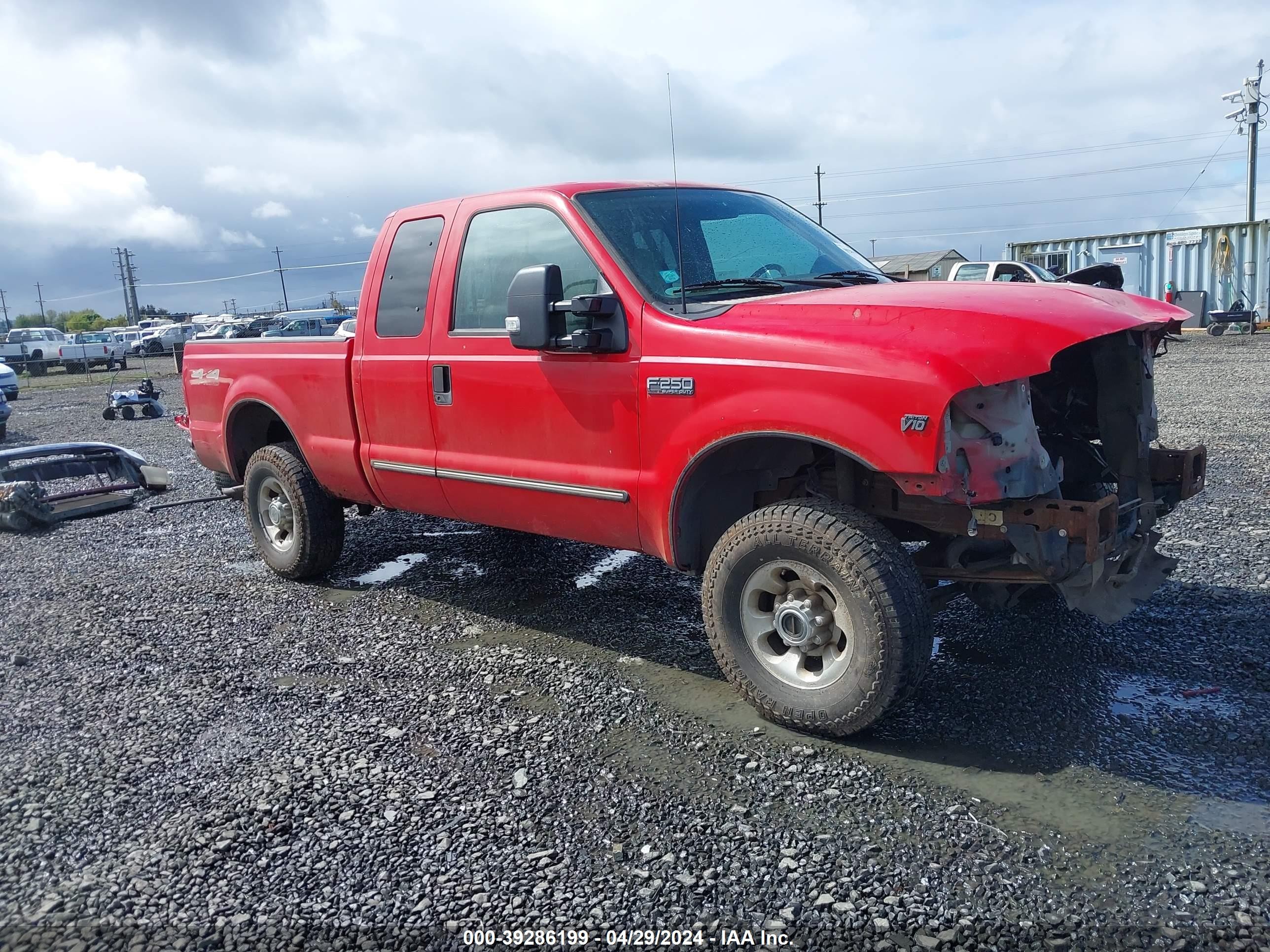 FORD F250 1999 1ftnx21s4xee70476