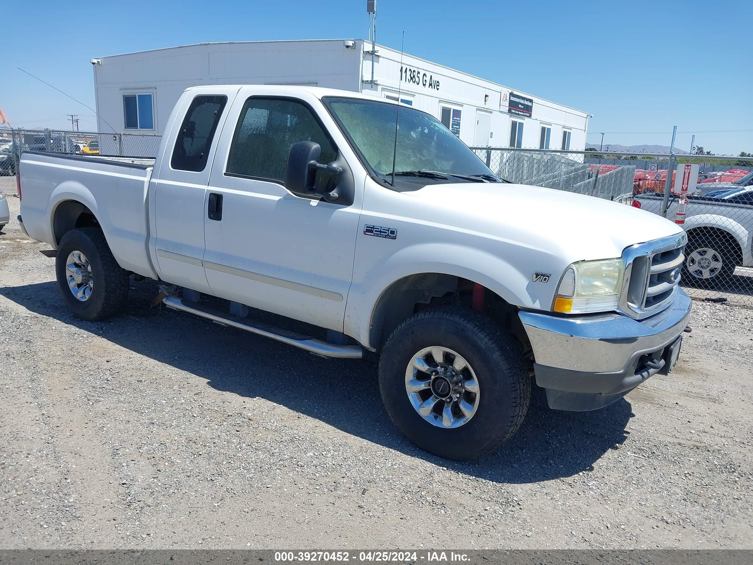 FORD F250 2003 1ftnx21s63ec52386