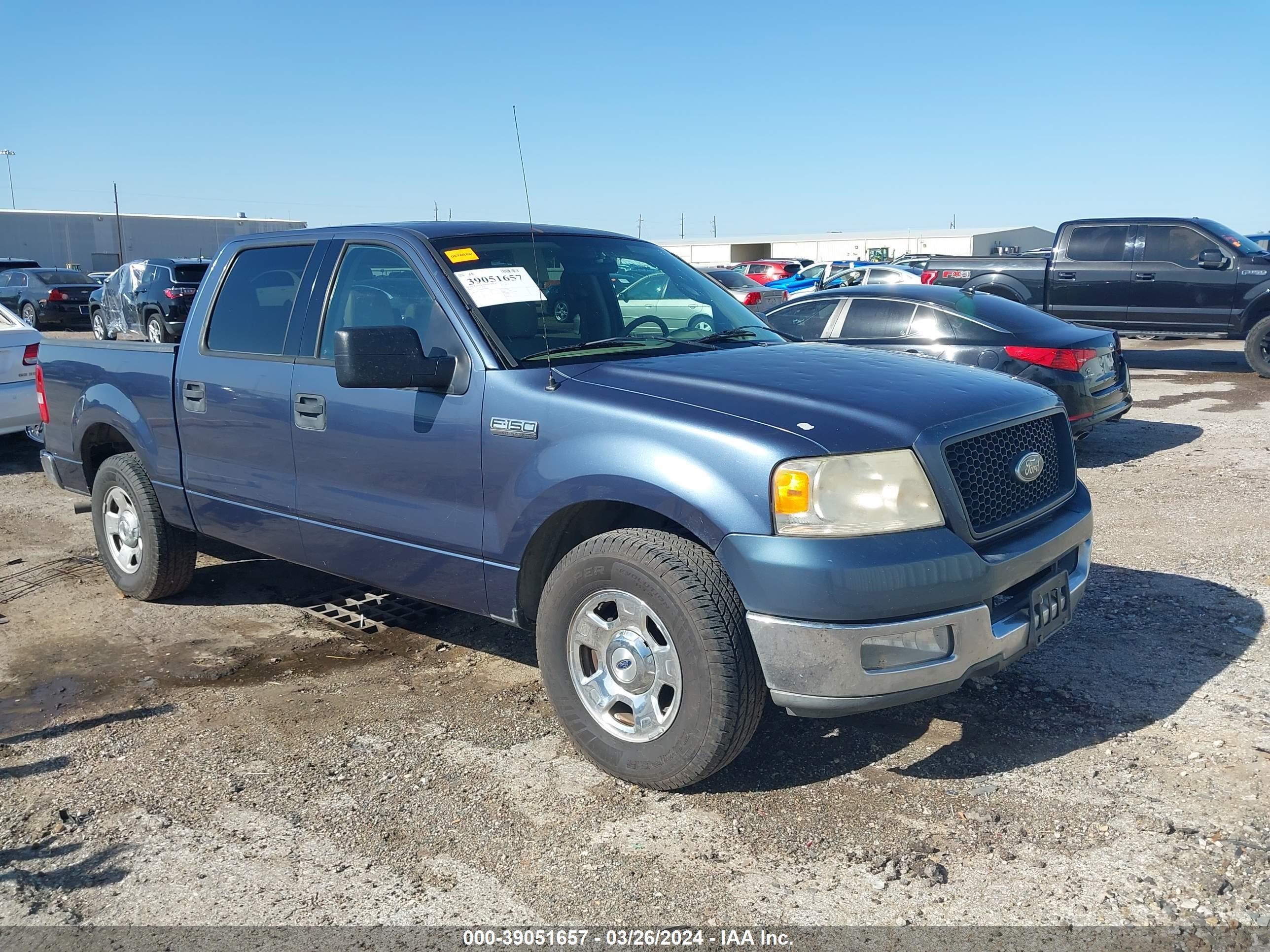 FORD F-150 2004 1ftpw12504kb16000