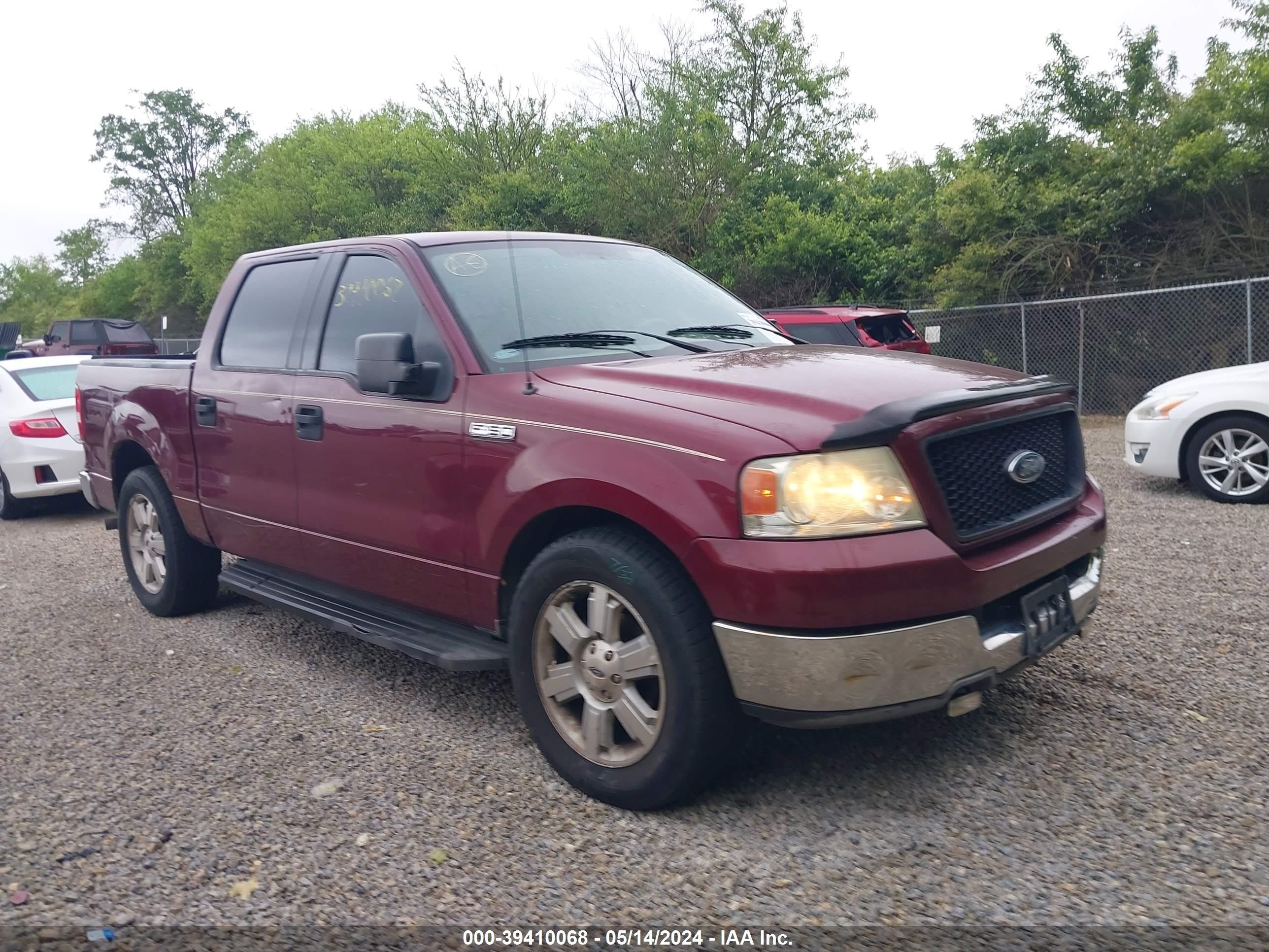 FORD F-150 2004 1ftpw12504kd05858