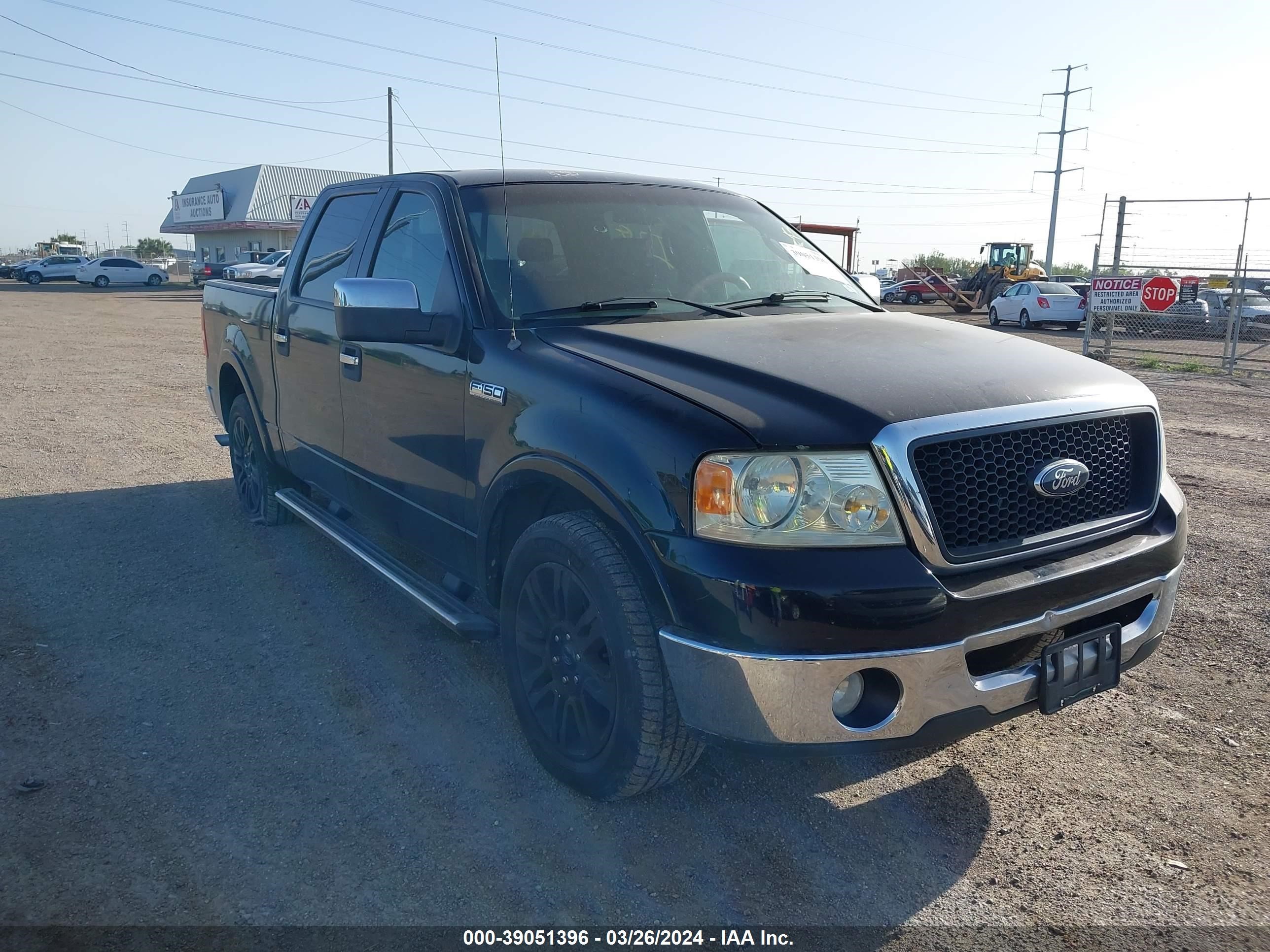 FORD F-150 2006 1ftpw12506ka81221