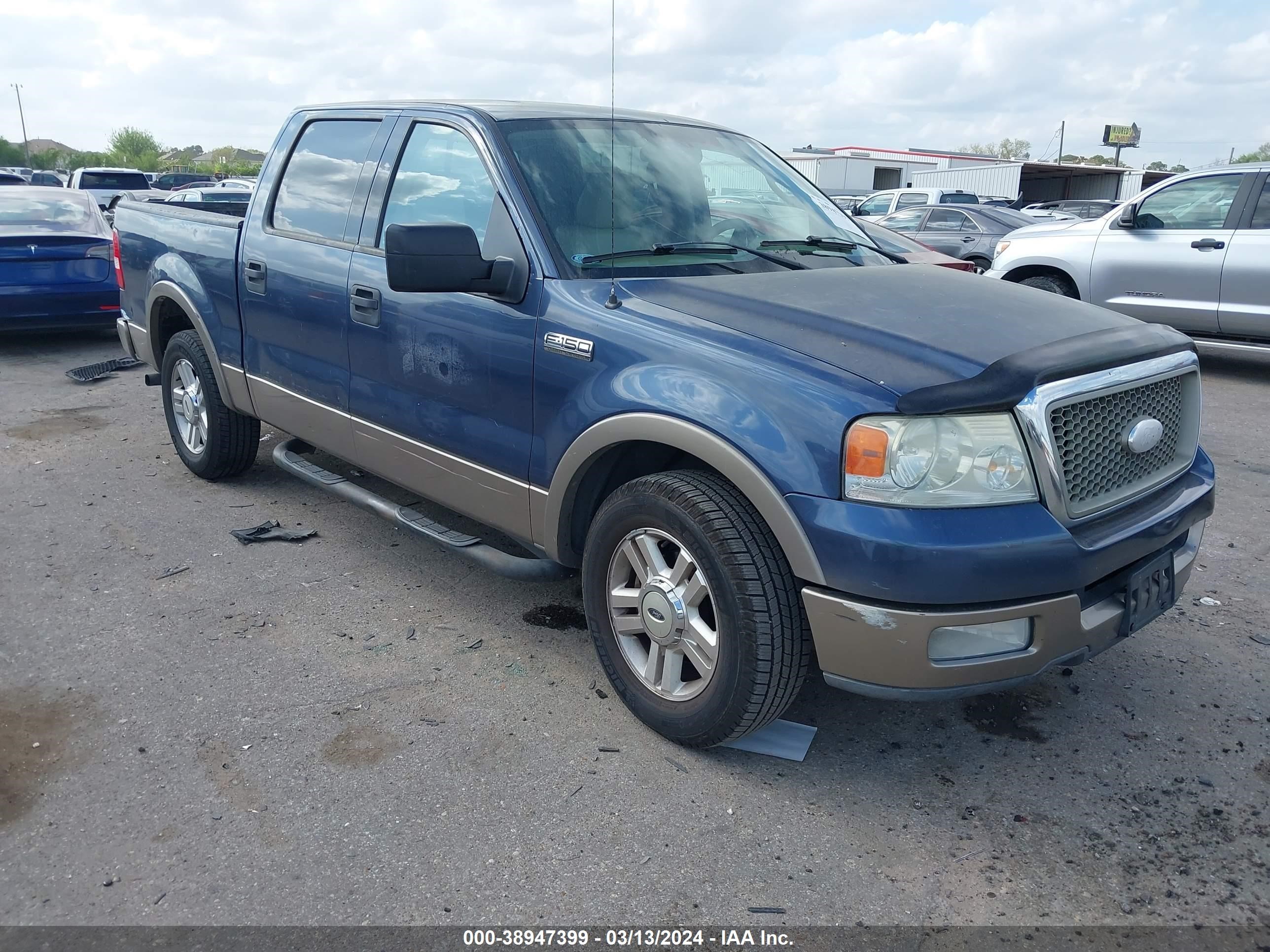 FORD F-150 2004 1ftpw12514kd49206