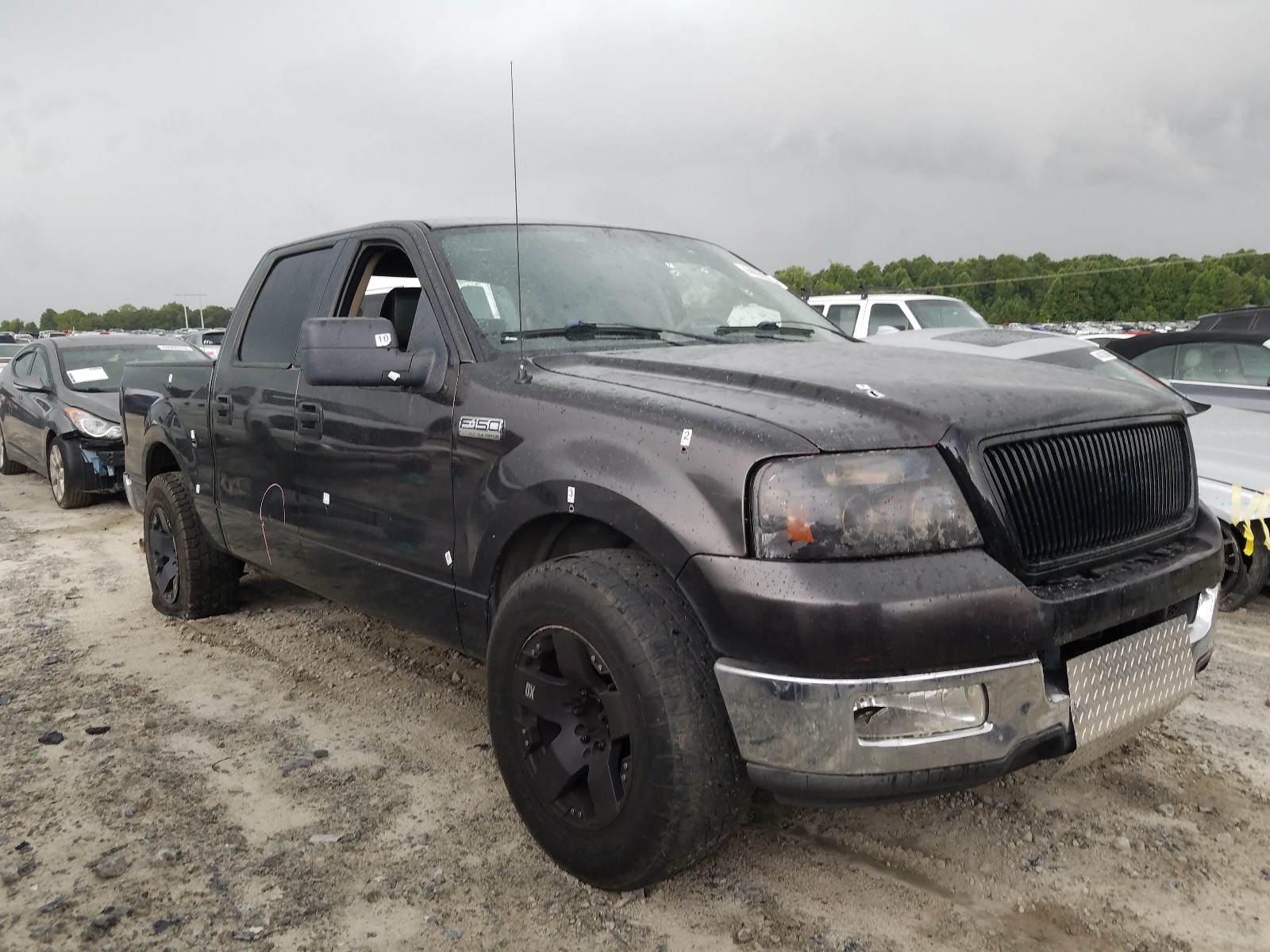 FORD F150 SUPER 2005 1ftpw12515kb71993