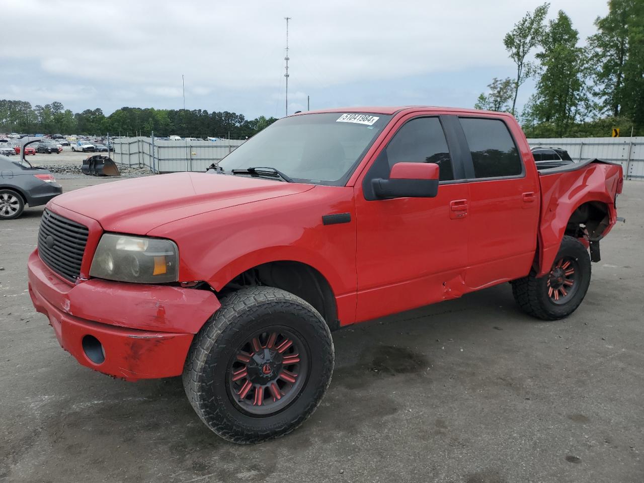 FORD F-150 2007 1ftpw12517kd11382