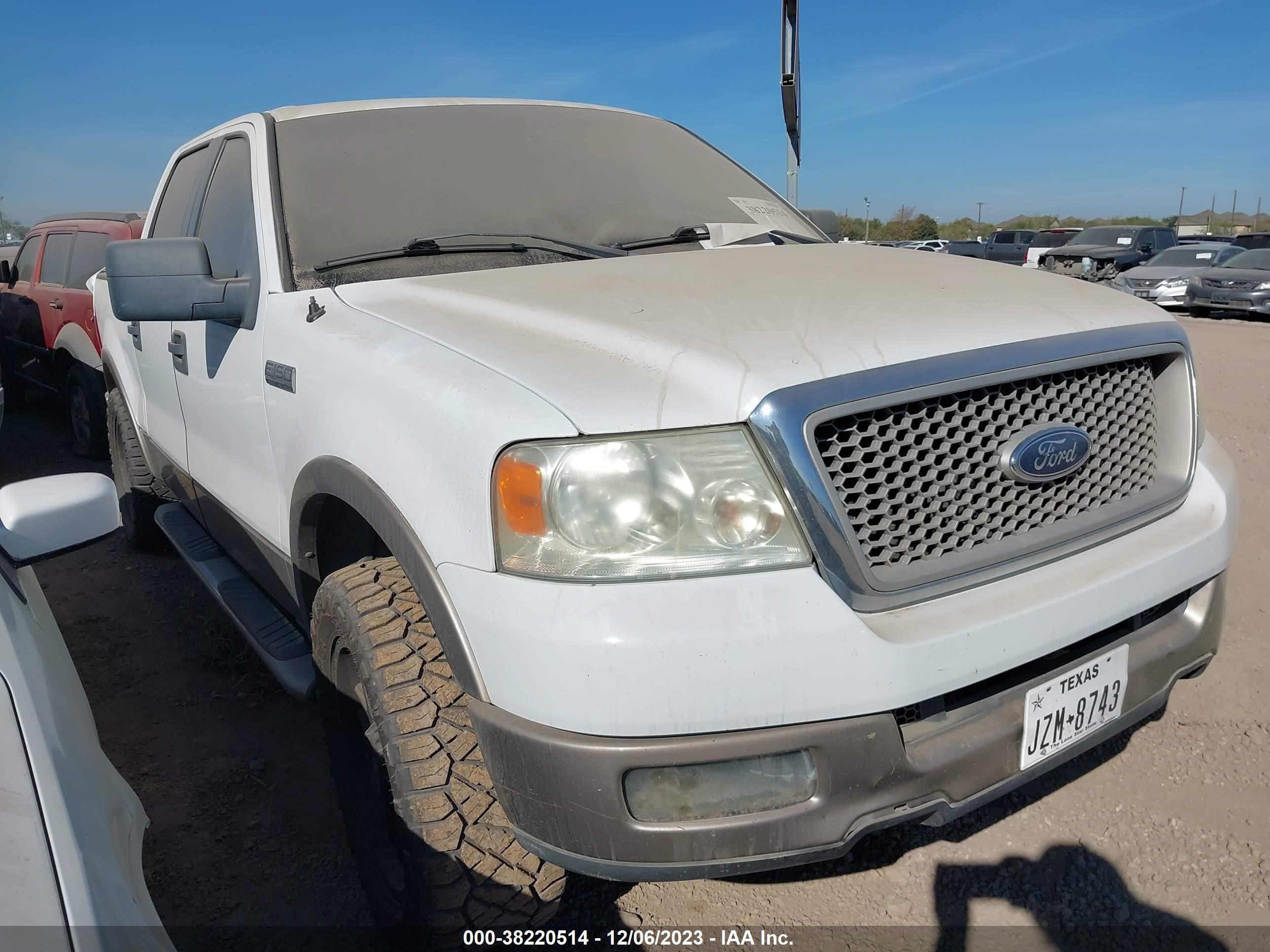 FORD F-150 2005 1ftpw12525fa64900