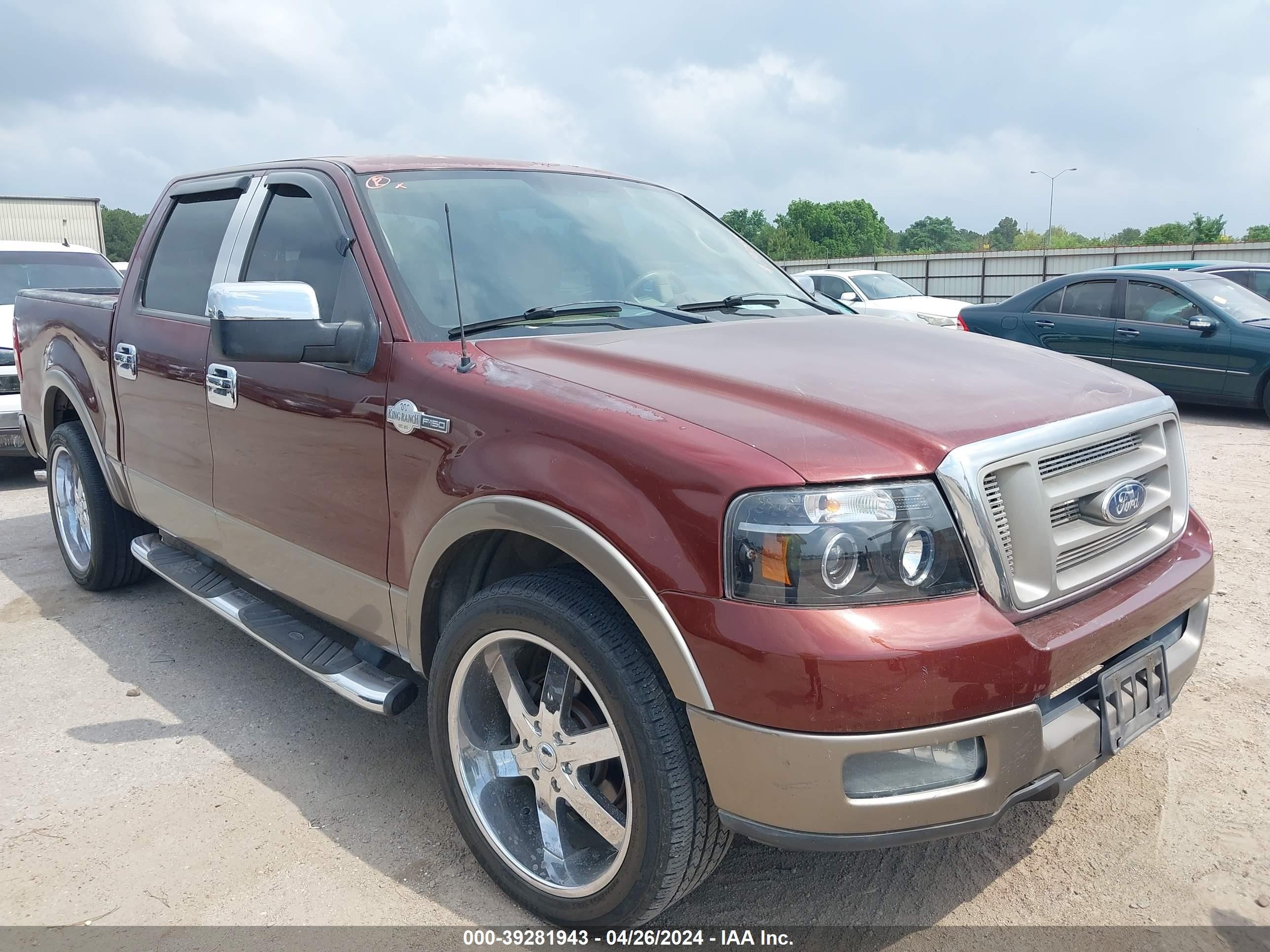 FORD F-150 2005 1ftpw12525ke61854