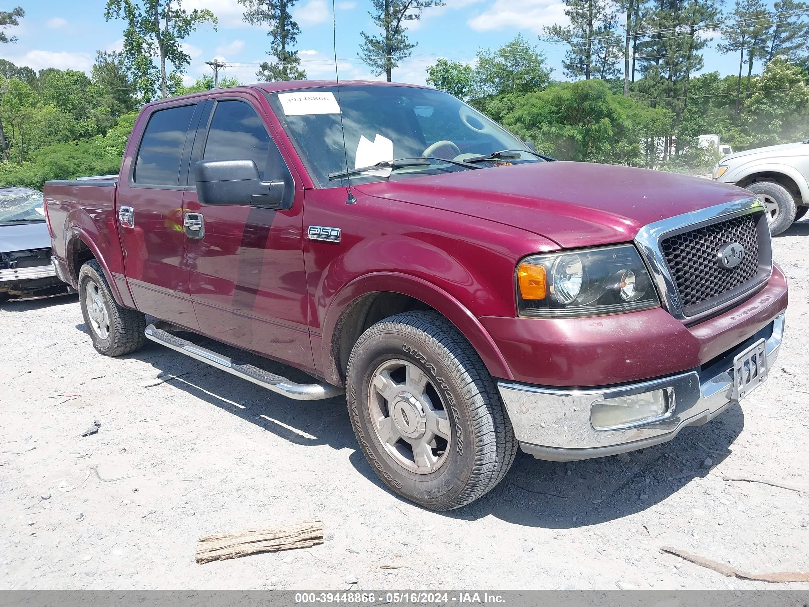 FORD F-150 2004 1ftpw12534kd53421