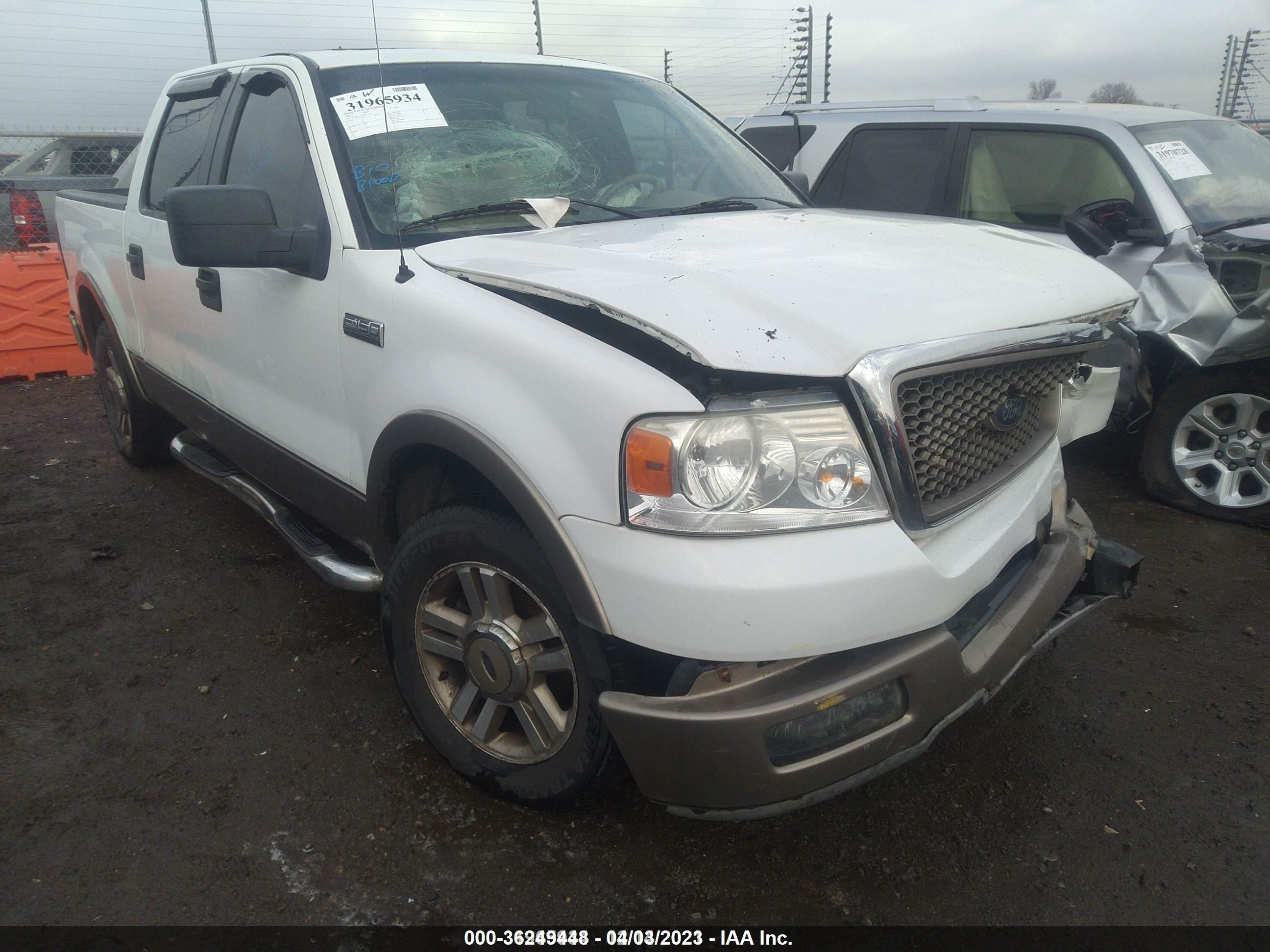 FORD F-150 2005 1ftpw12545kc35251