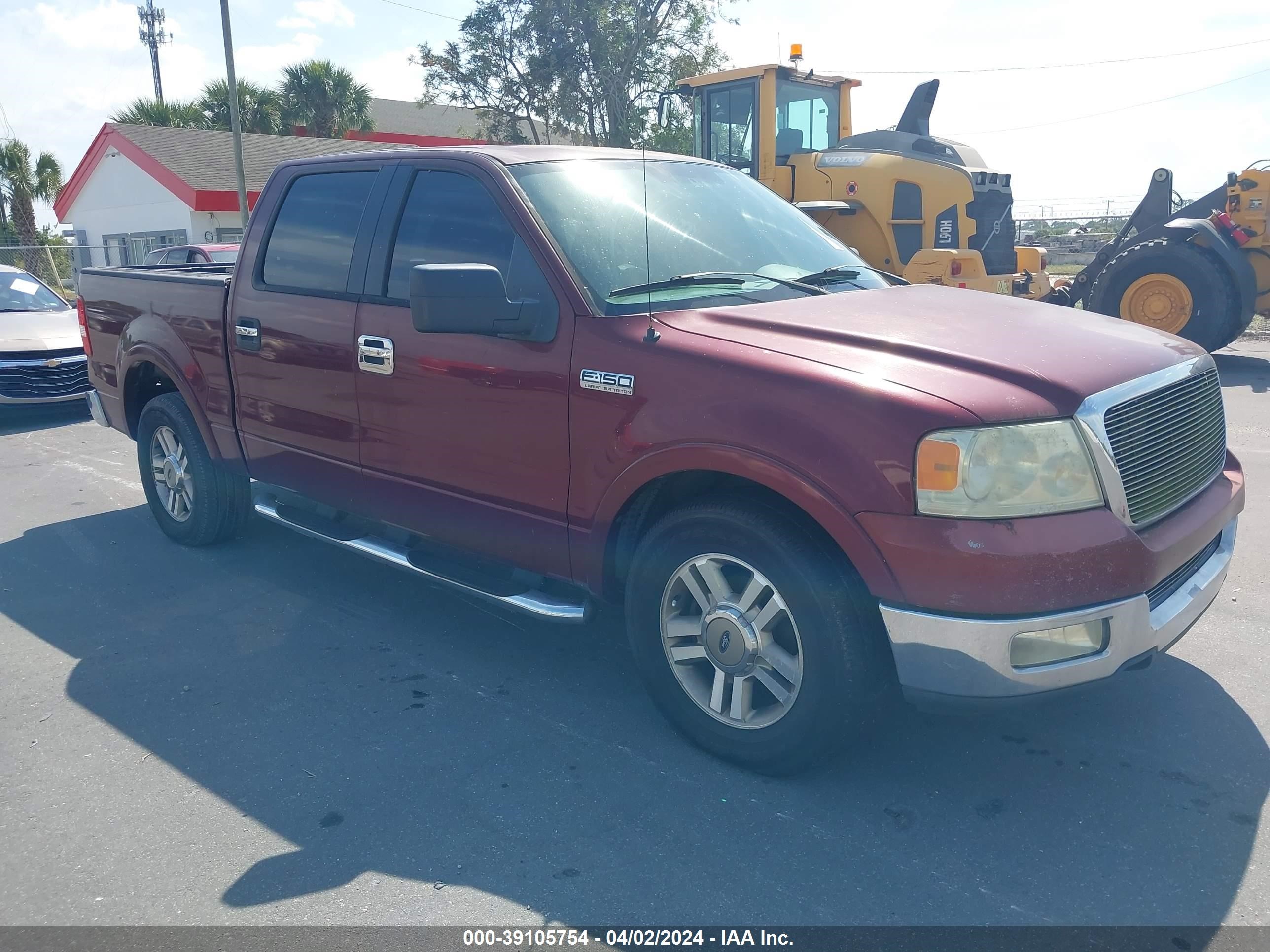 FORD F-150 2005 1ftpw12545ke97609