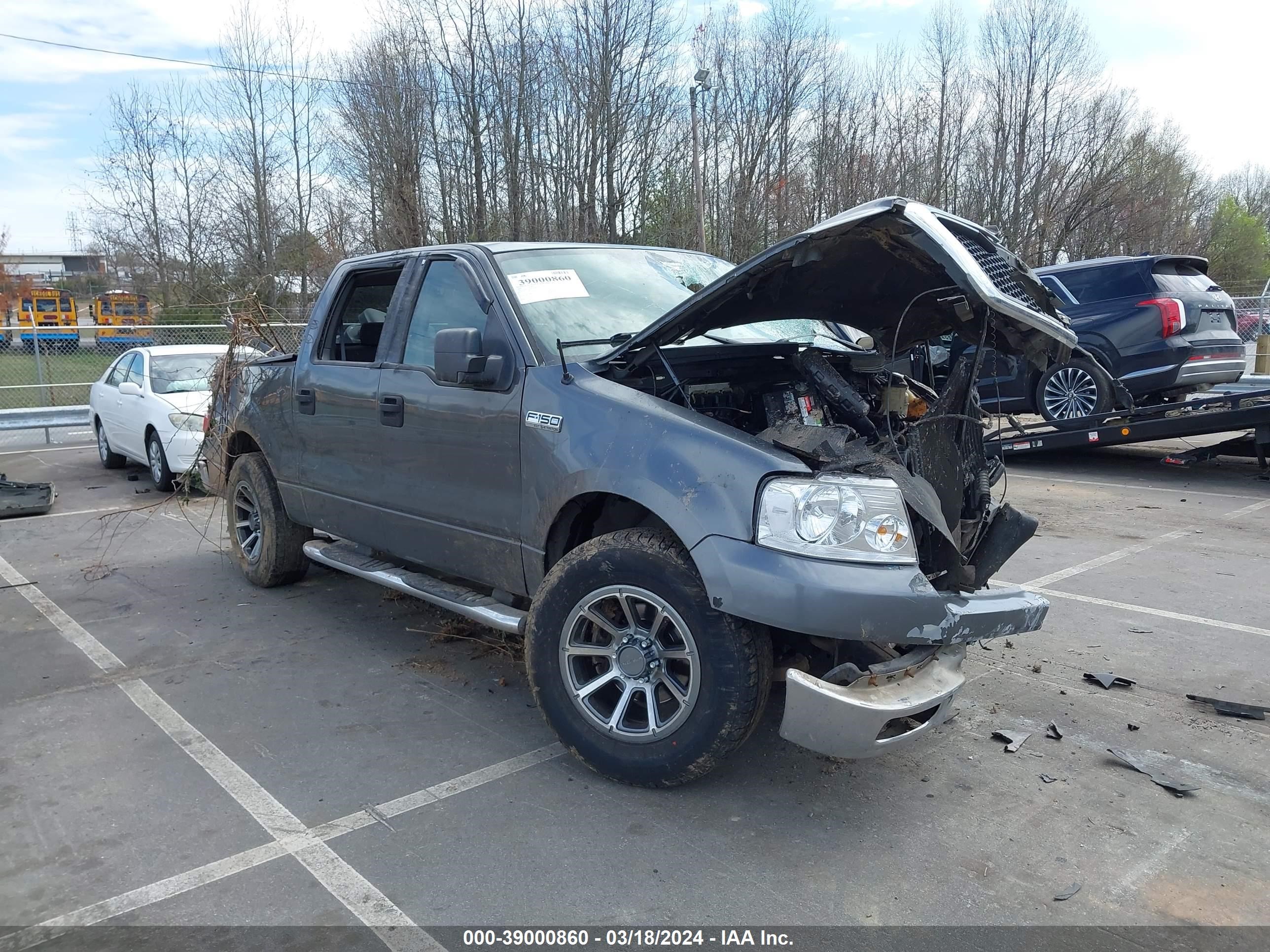 FORD F-150 2004 1ftpw12554ka82488