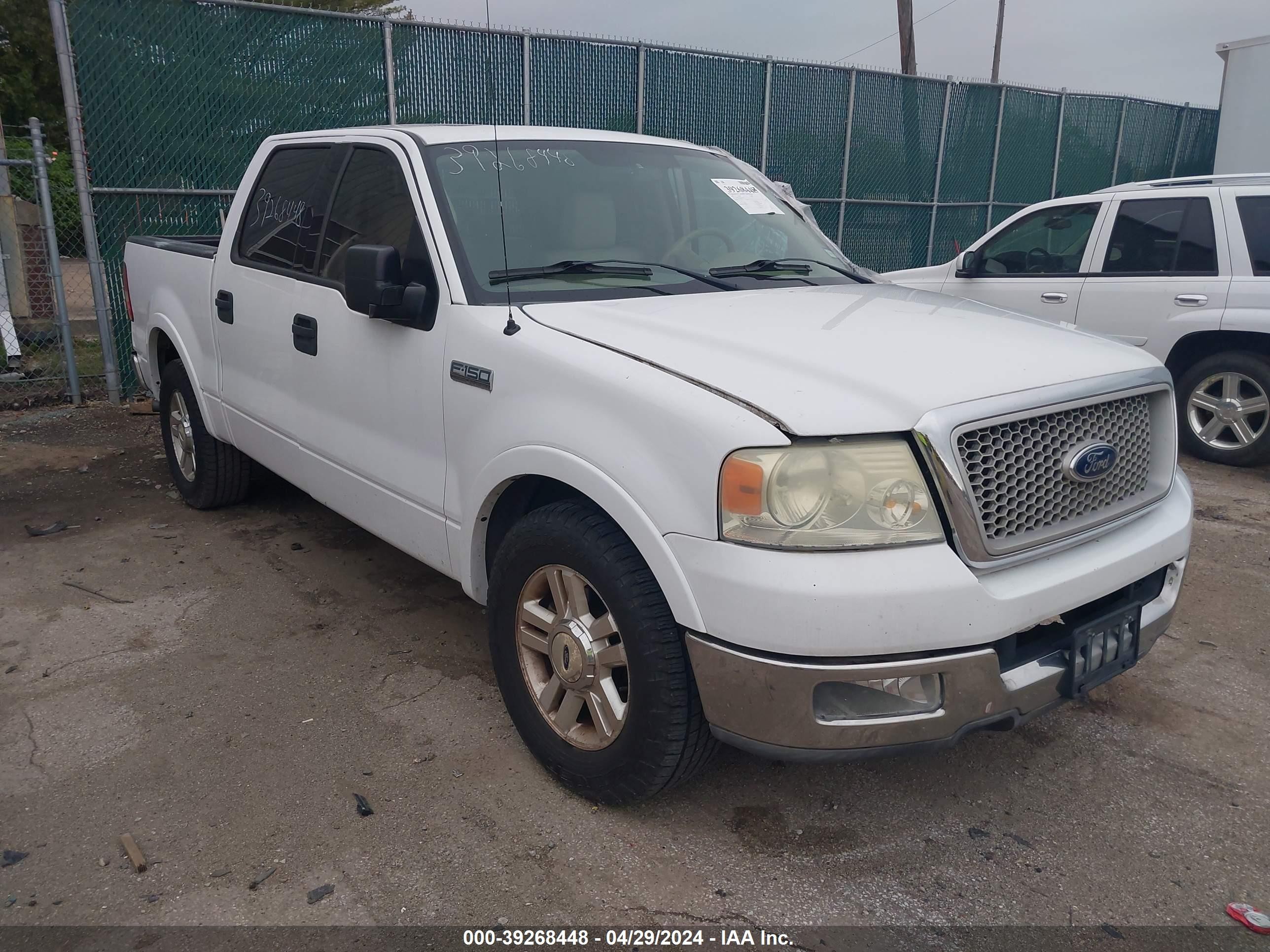 FORD F-150 2004 1ftpw12554kb80565