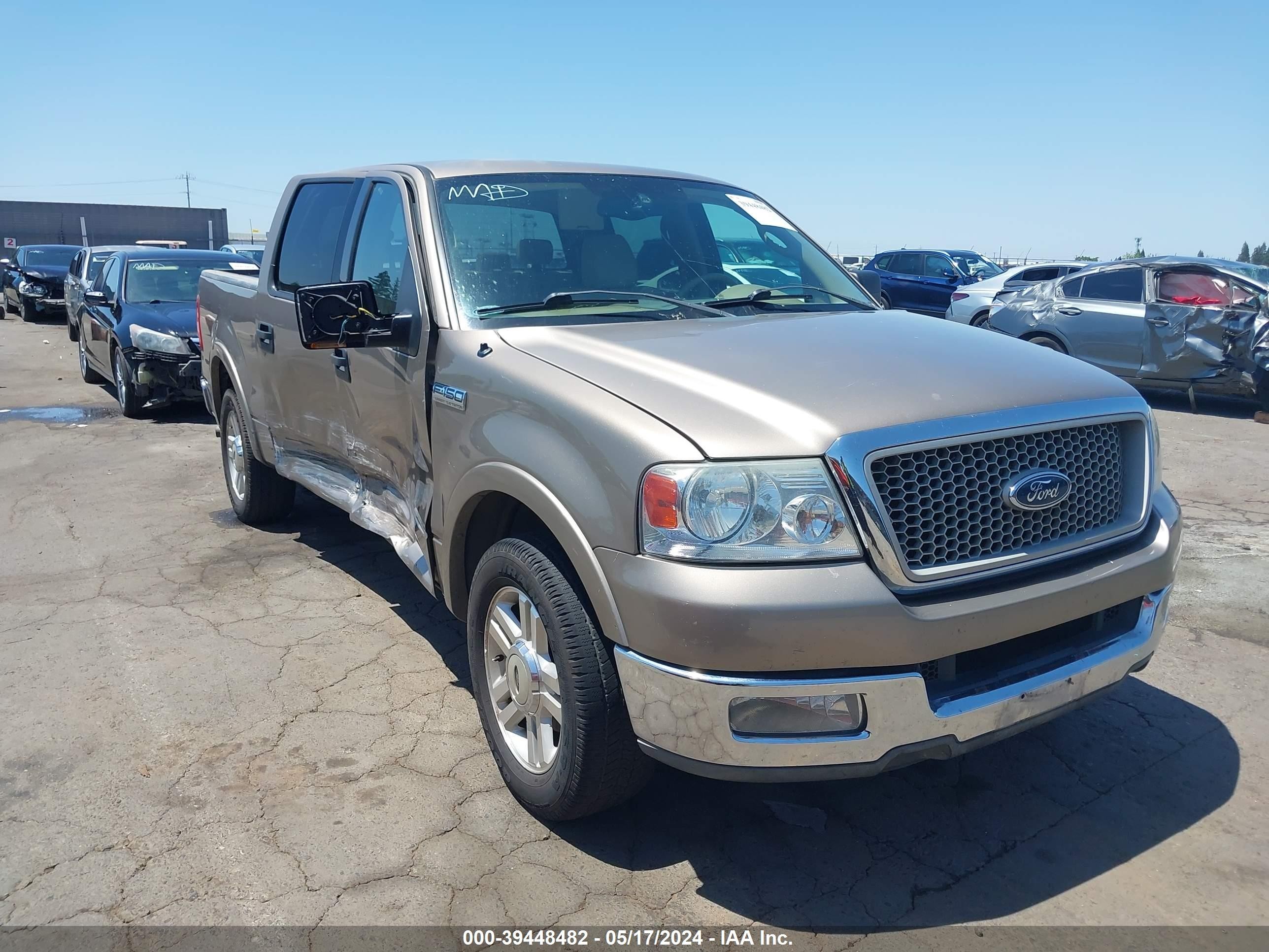 FORD F-150 2004 1ftpw12574kc93143