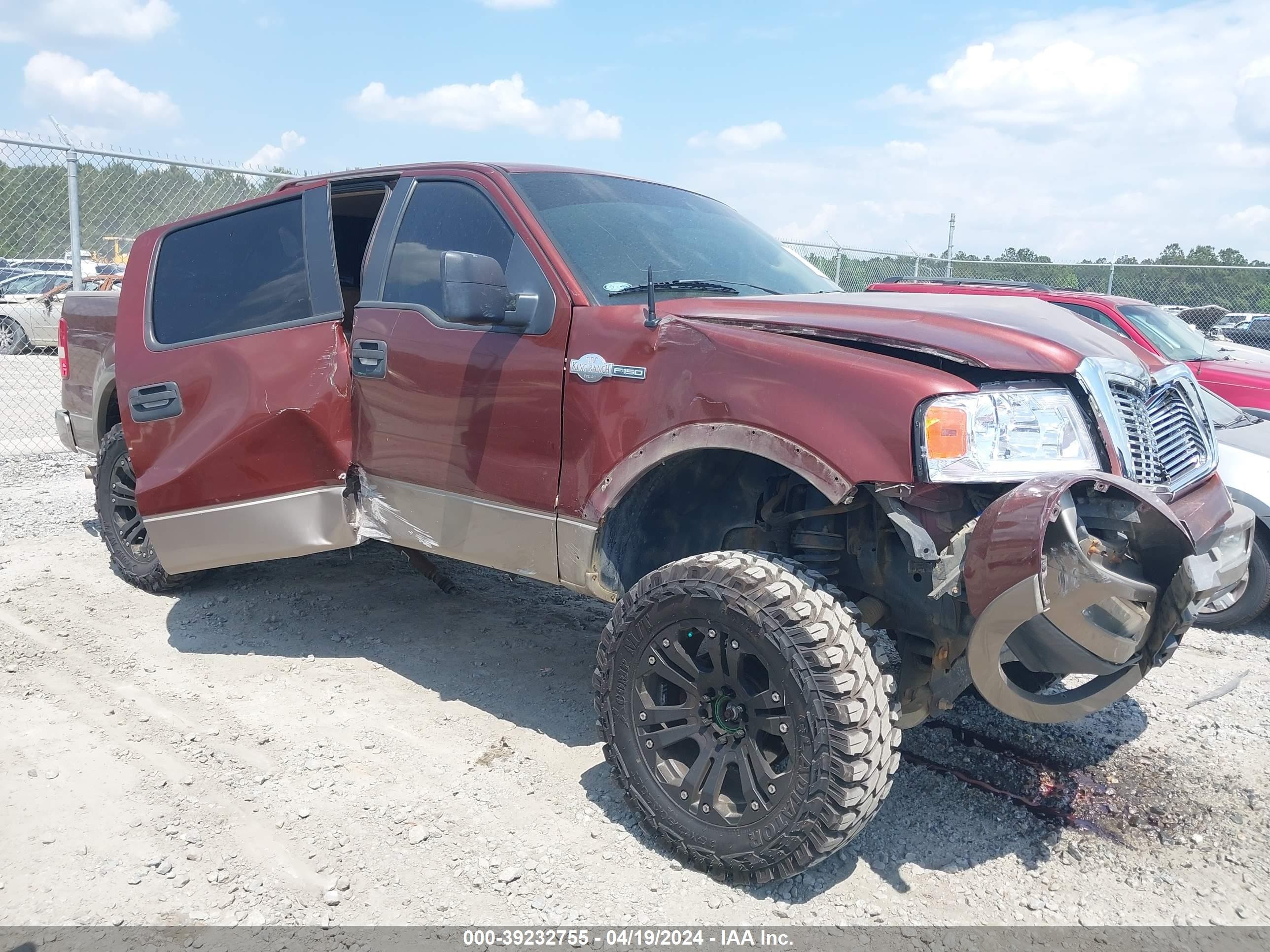 FORD F-150 2005 1ftpw12575kc25586