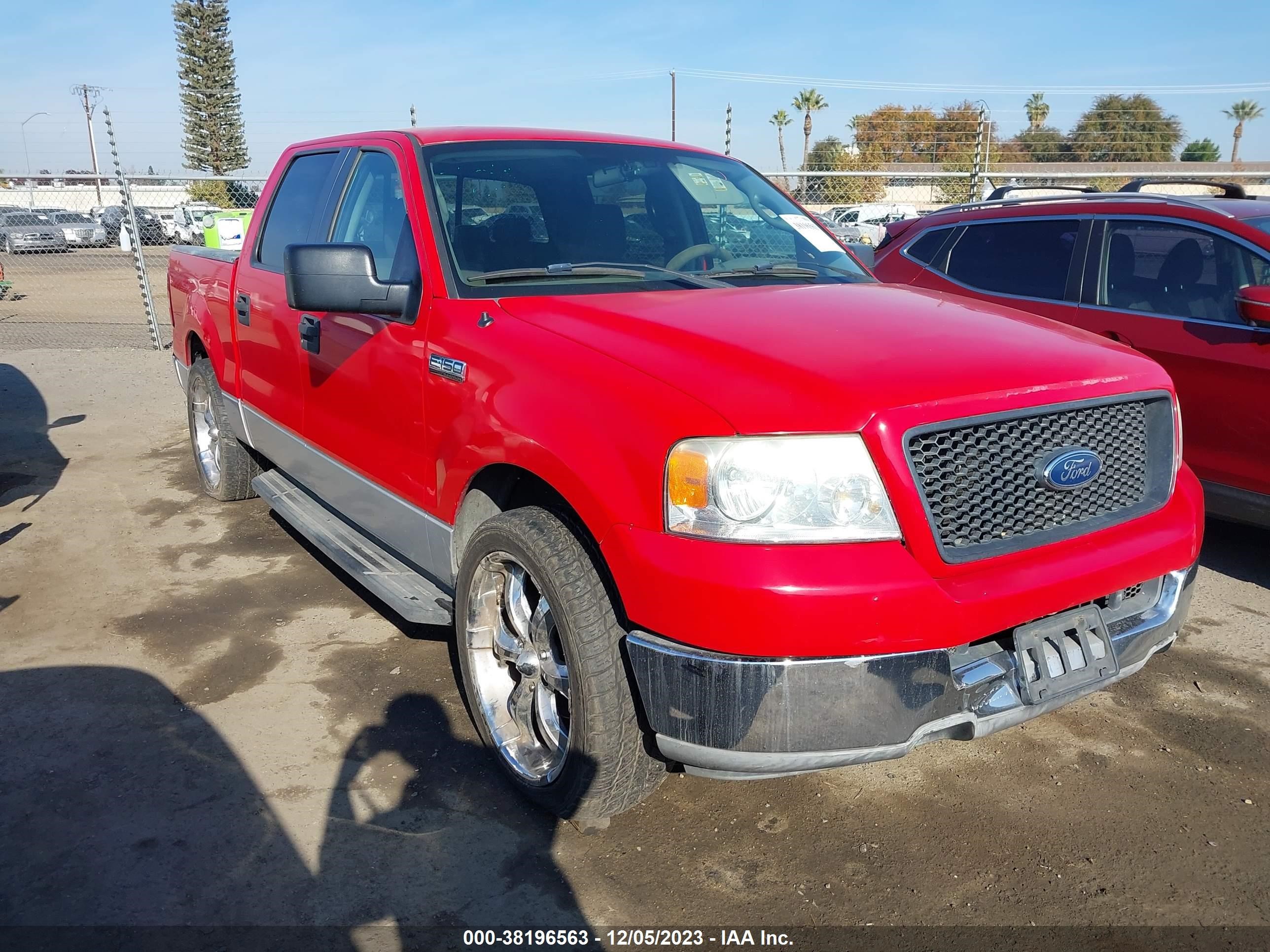 FORD F-150 2005 1ftpw12585fa08122