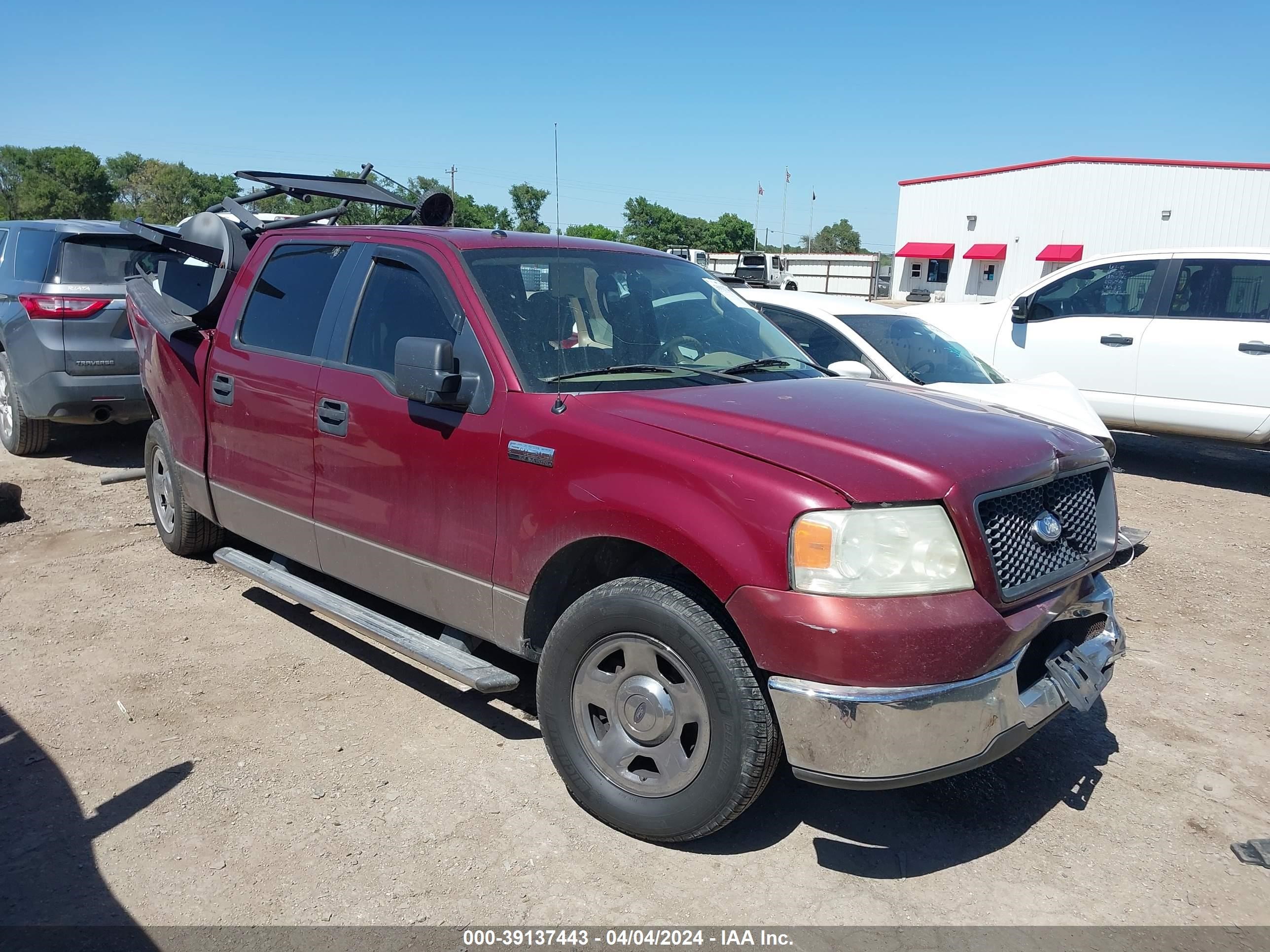 FORD F-150 2006 1ftpw12596kb16631