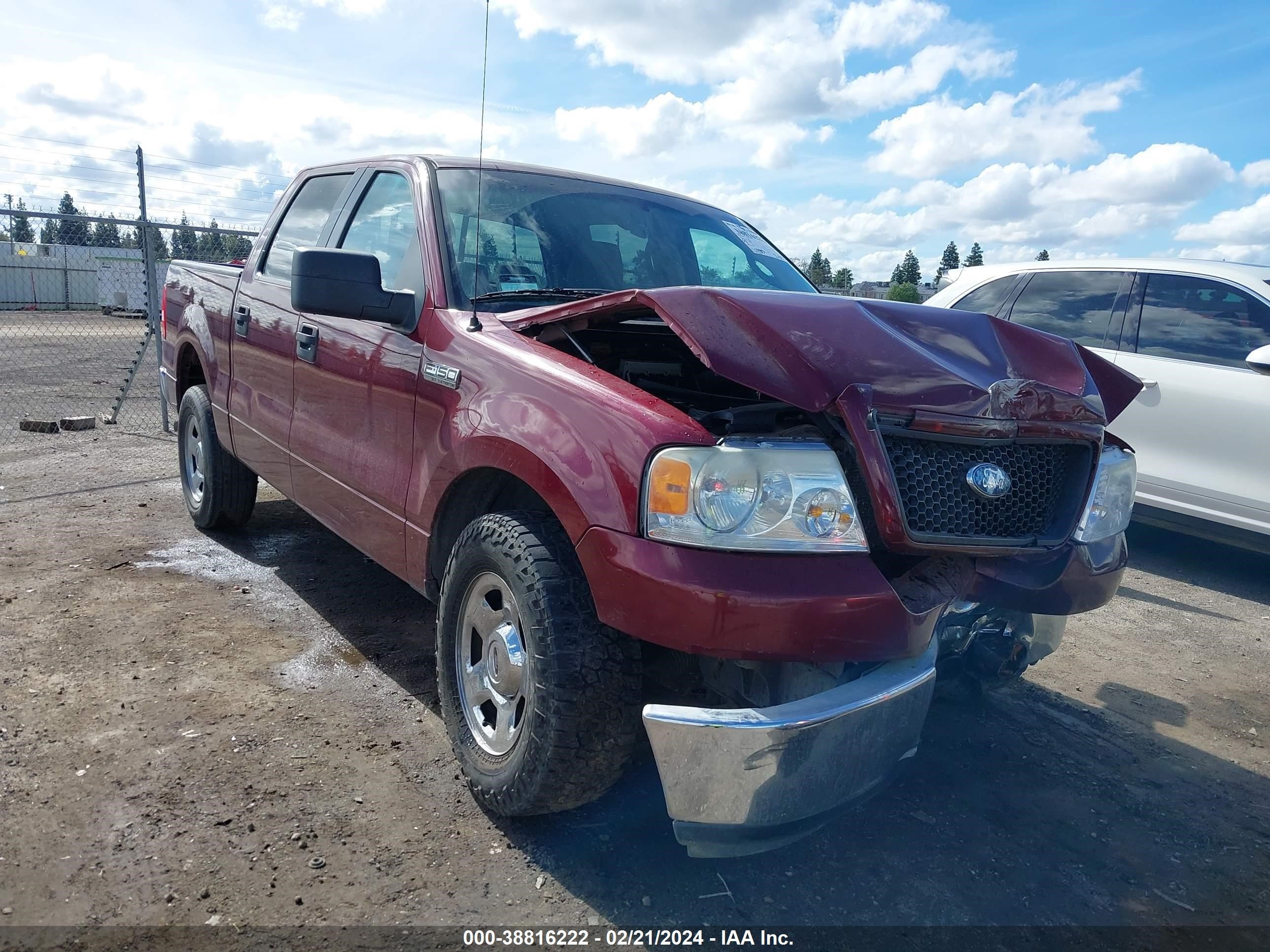 FORD F-150 2006 1ftpw12596kc98654