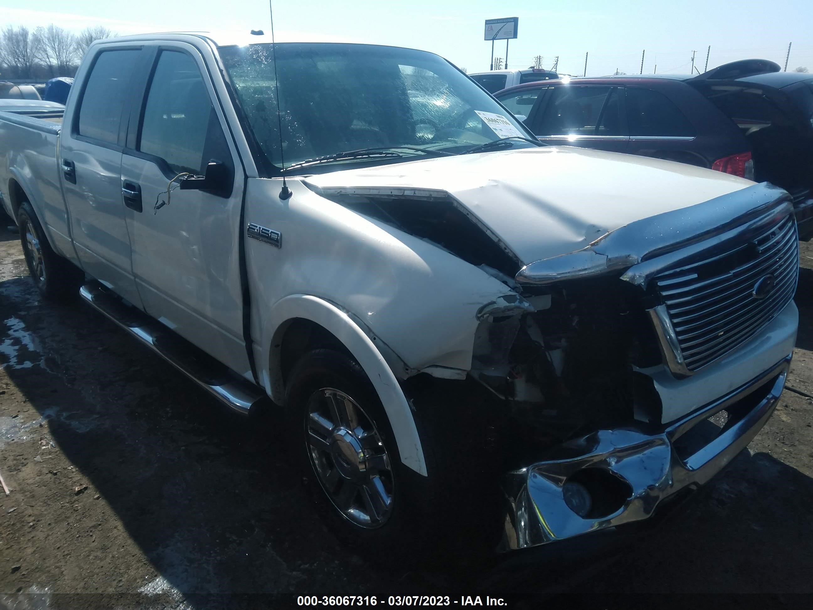 FORD F-150 2007 1ftpw12v07fb03390