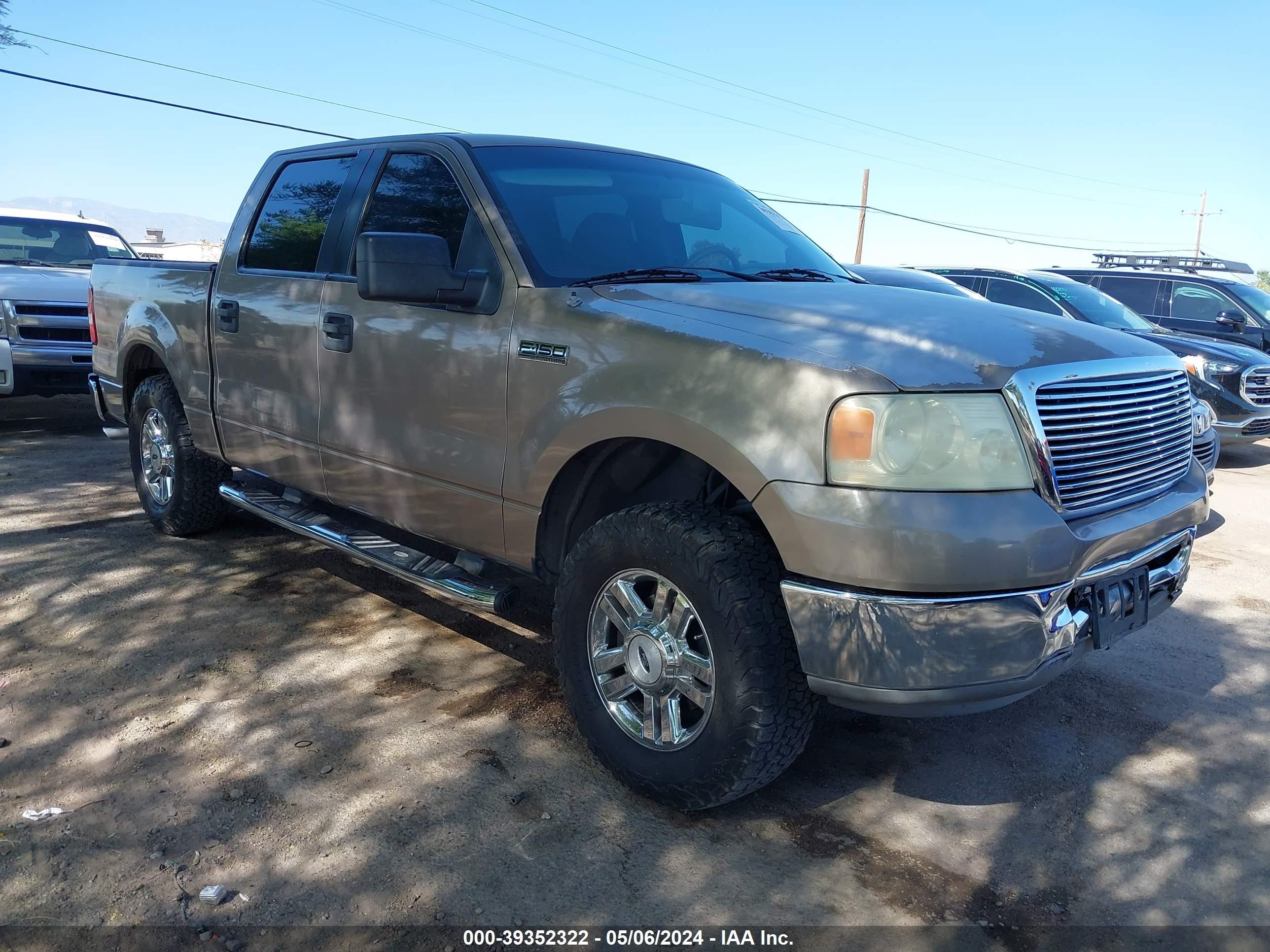 FORD F-150 2006 1ftpw12v16kd74271