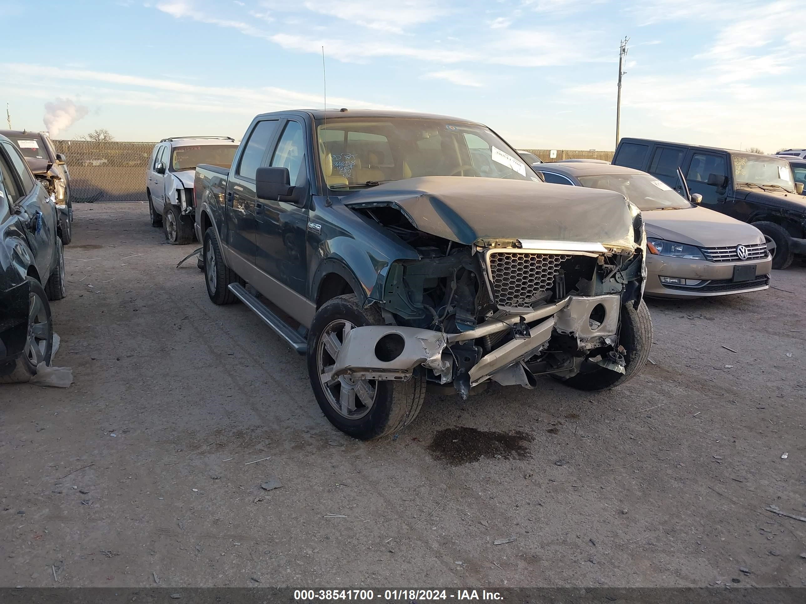 FORD F-150 2007 1ftpw12v17kc22590