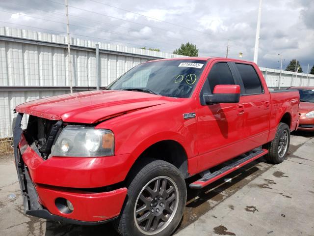 FORD F150 SUPER 2008 1ftpw12v18kb31014