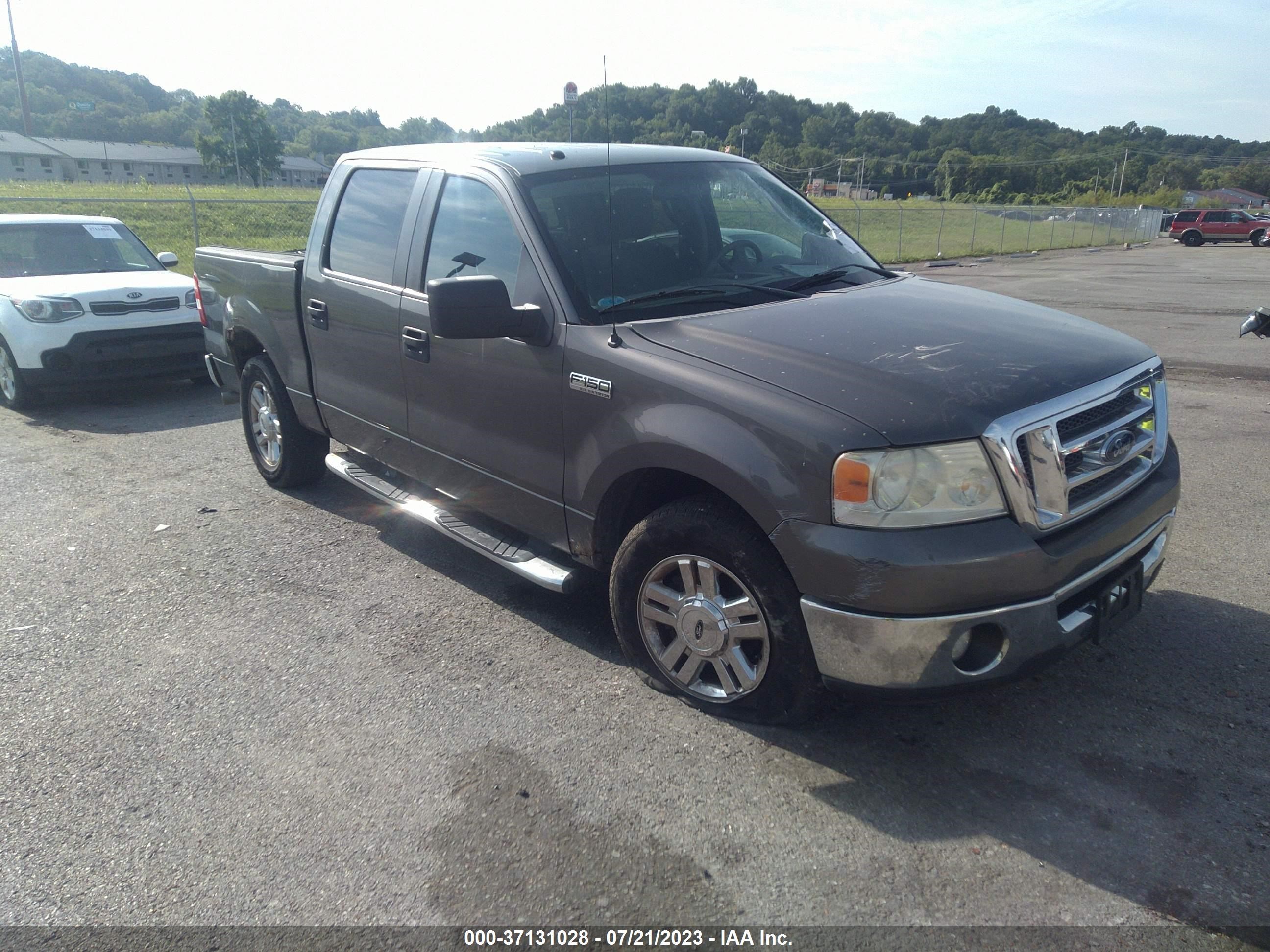 FORD F-150 2008 1ftpw12v28fb06342