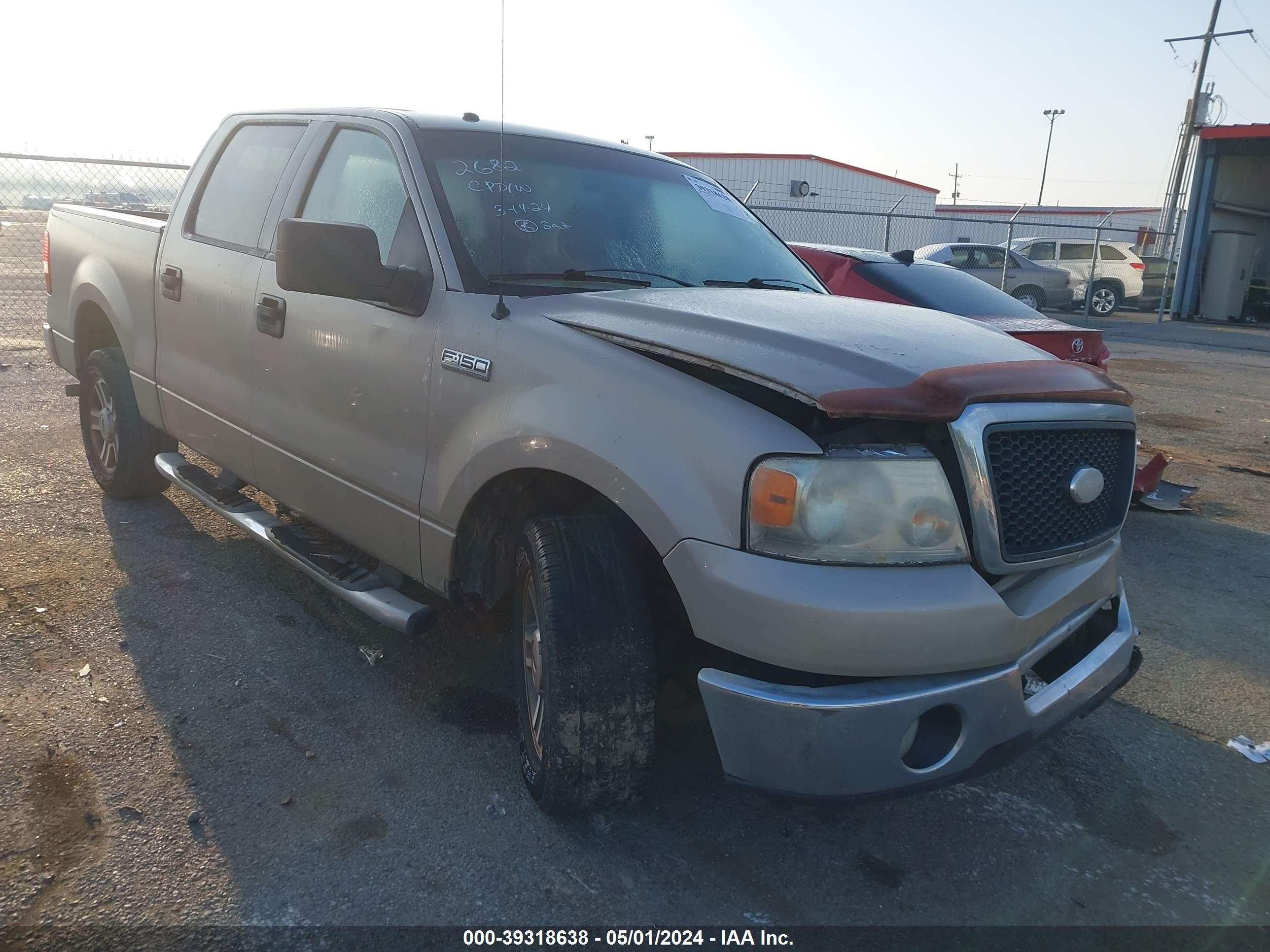 FORD F-150 2008 1ftpw12v38fa82682