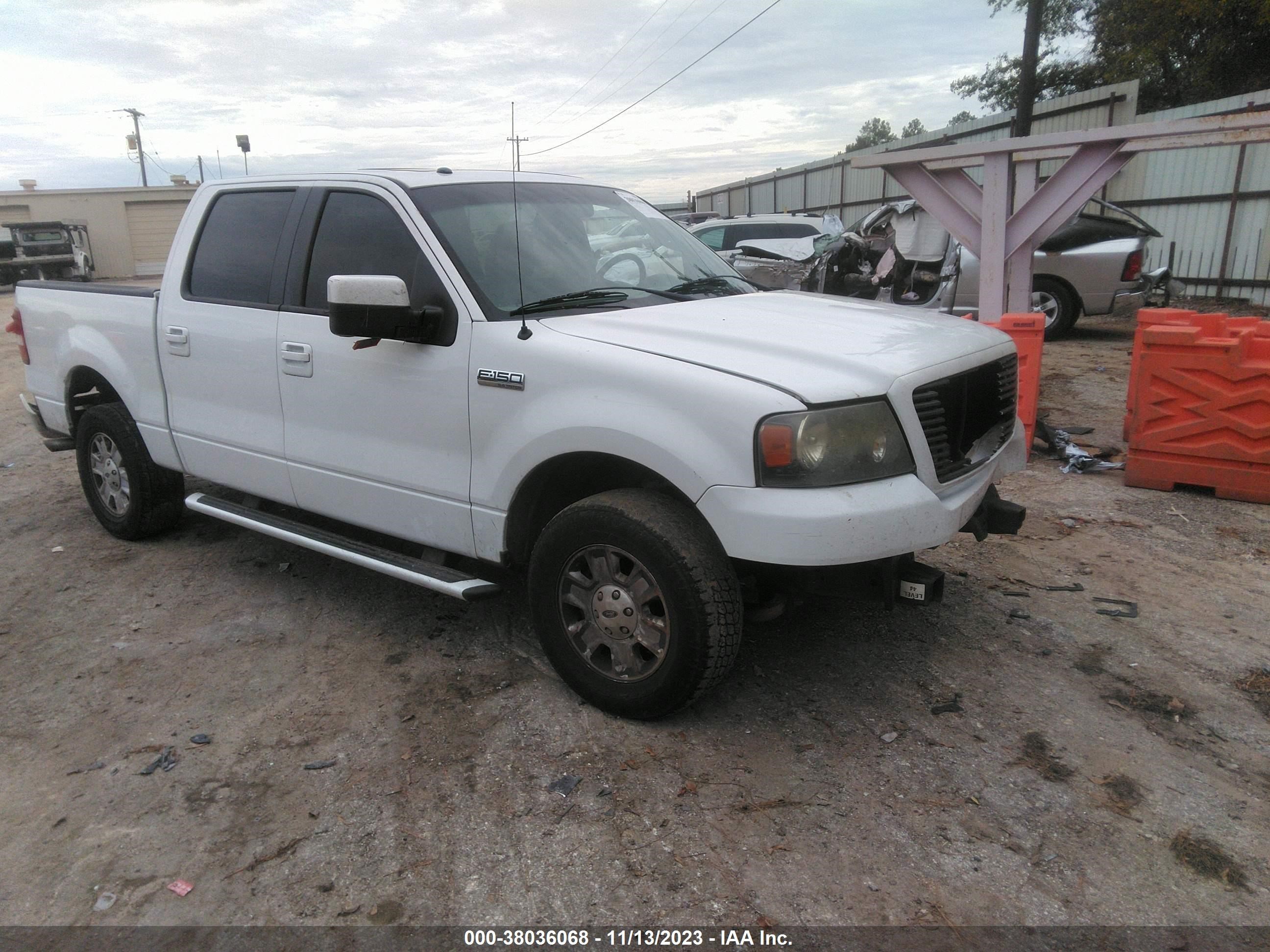 FORD F-150 2007 1ftpw12v47kc71007