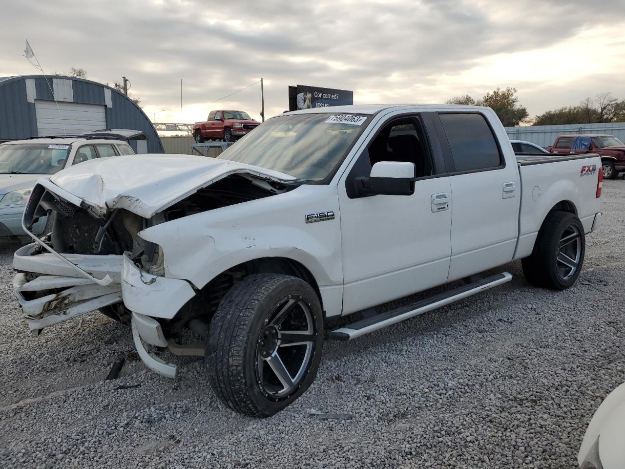 FORD F-150 2007 1ftpw12v47kd31366