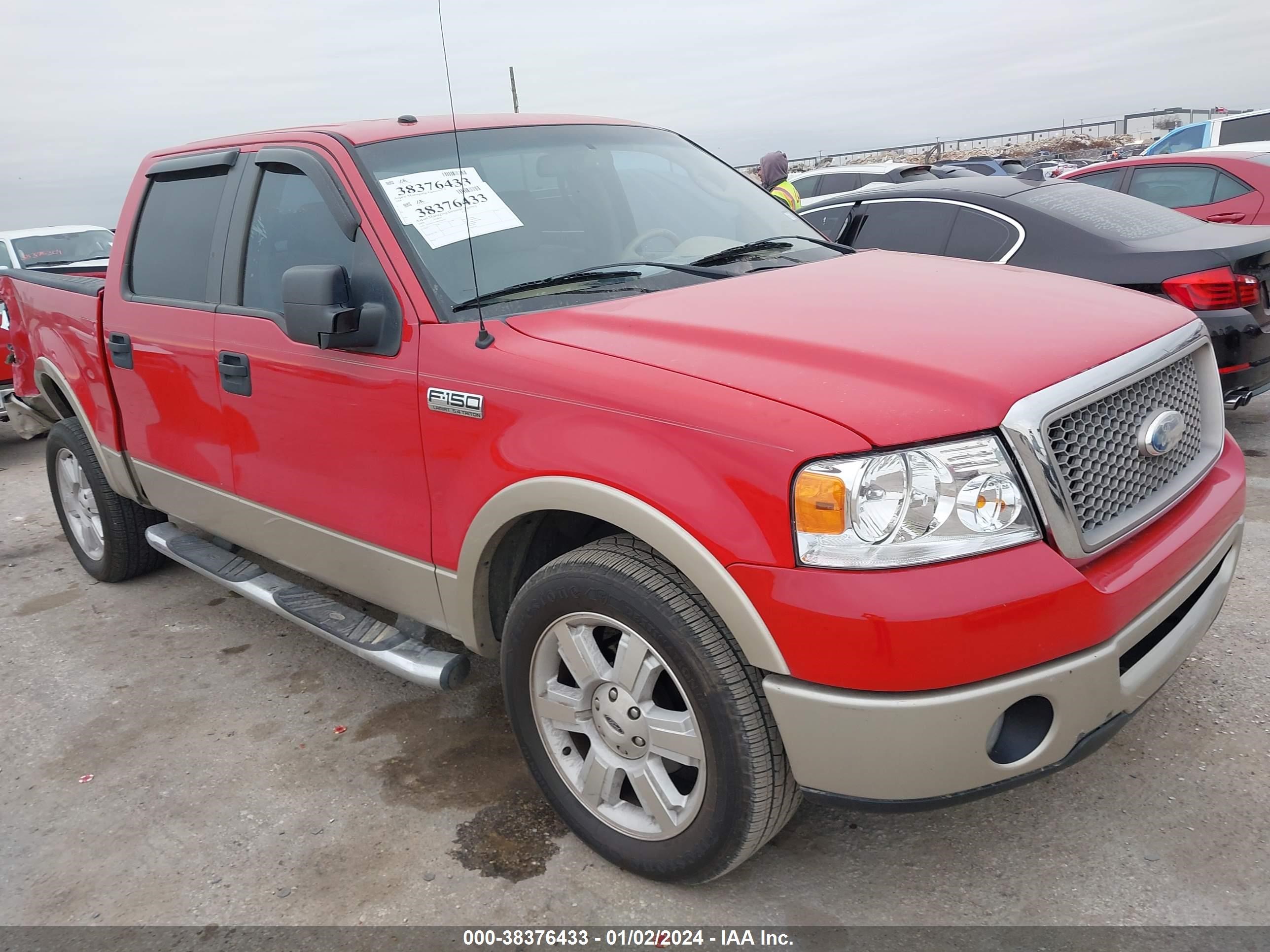 FORD F-150 2008 1ftpw12v48fb34322