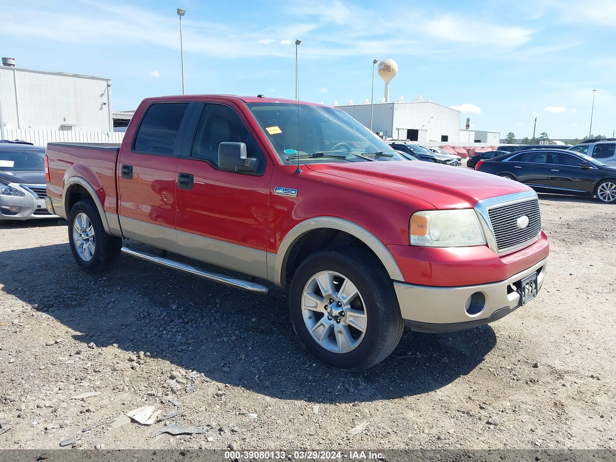 FORD F-150 2008 1ftpw12v48fb39083