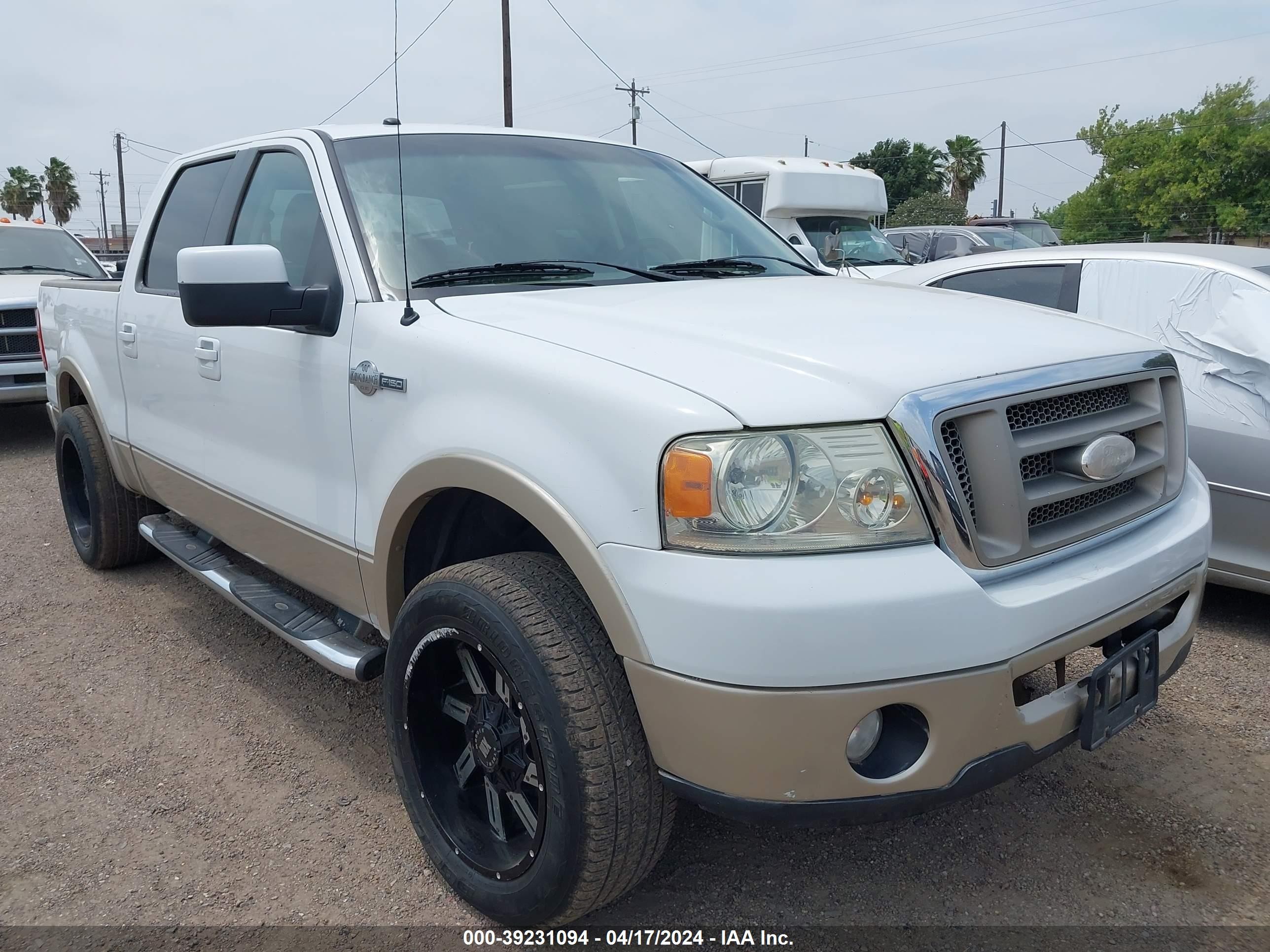 FORD F-150 2008 1ftpw12v48kc74720