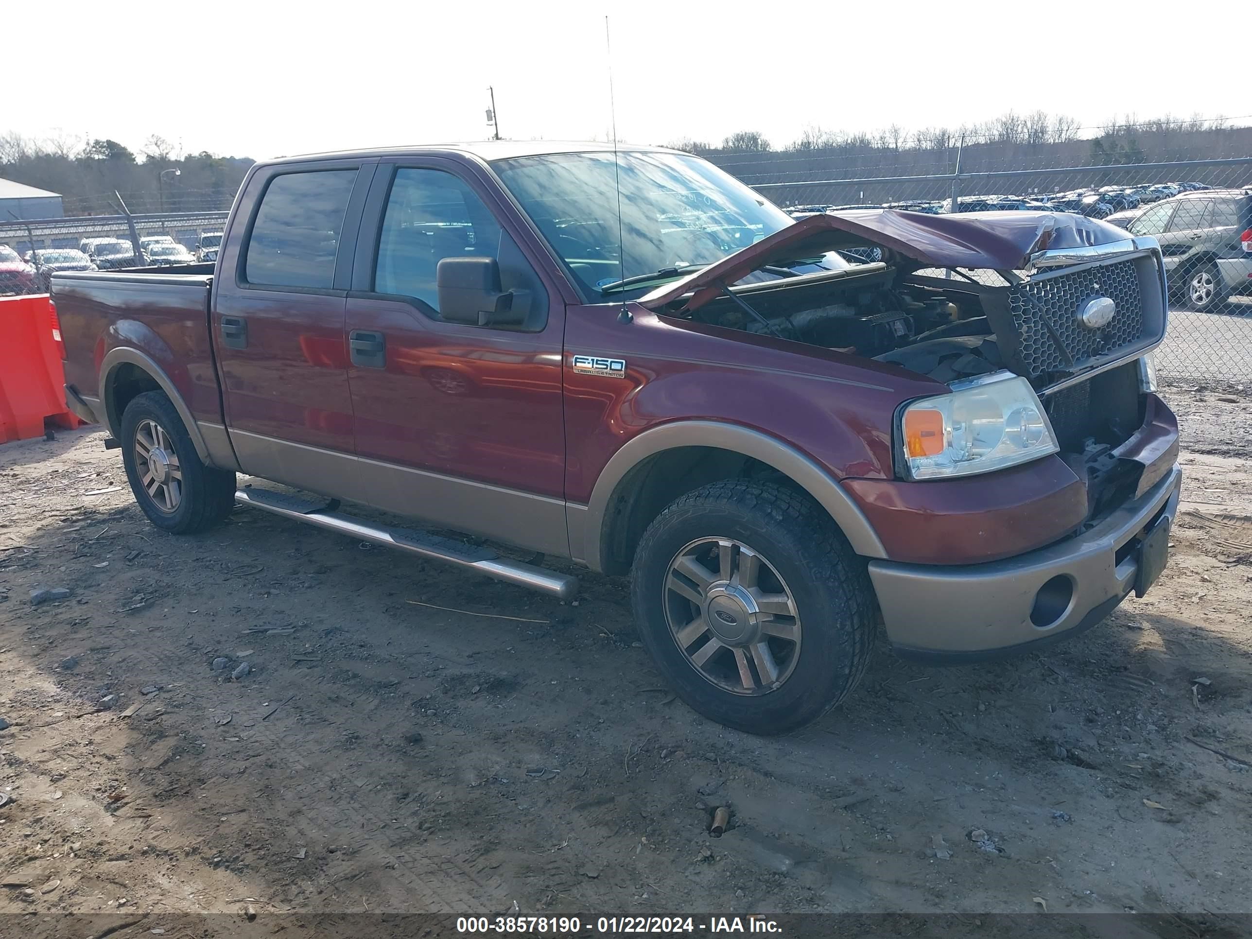 FORD F-150 2006 1ftpw12v66kc77082