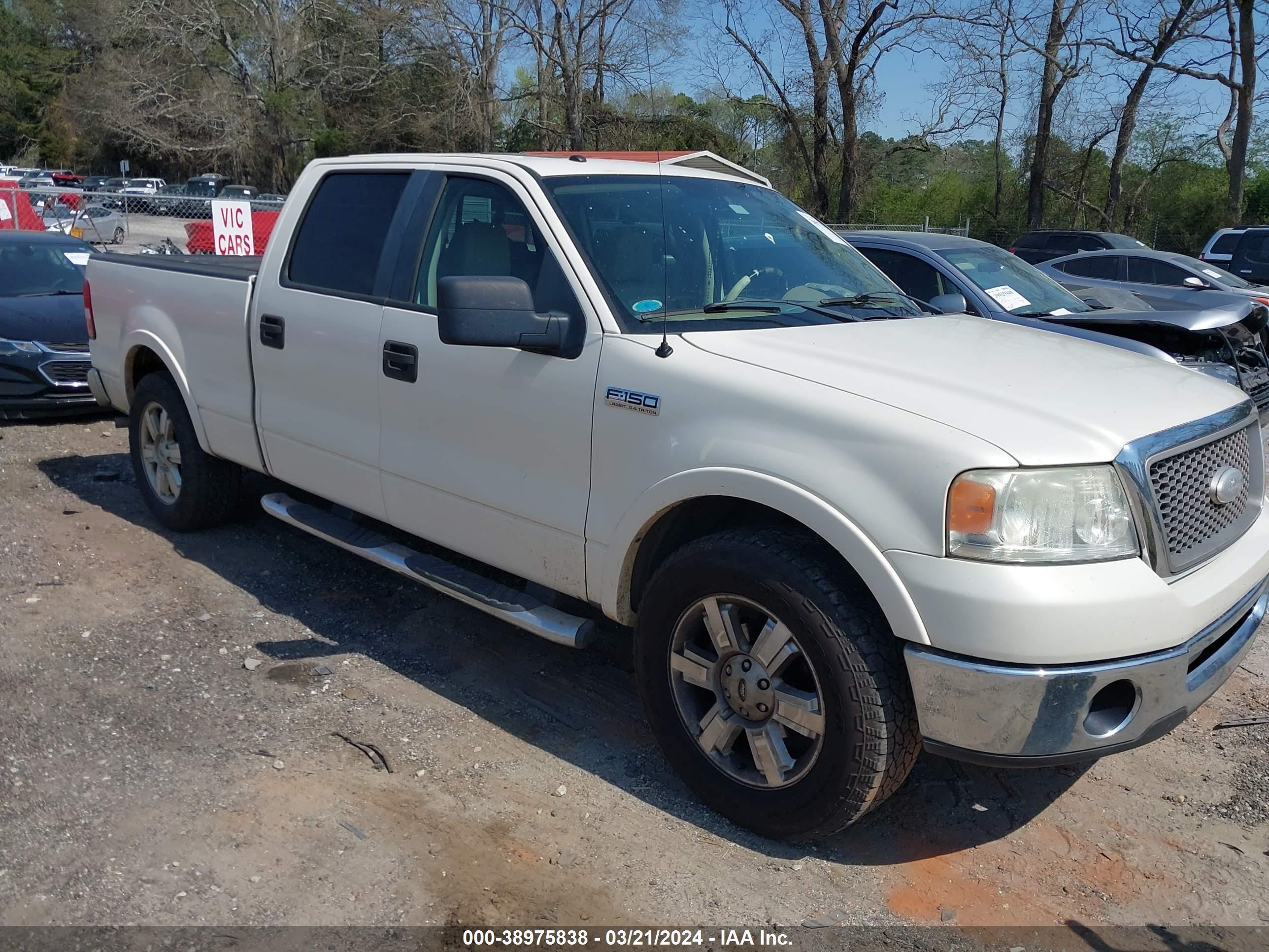 FORD F-150 2007 1ftpw12v87fa62913