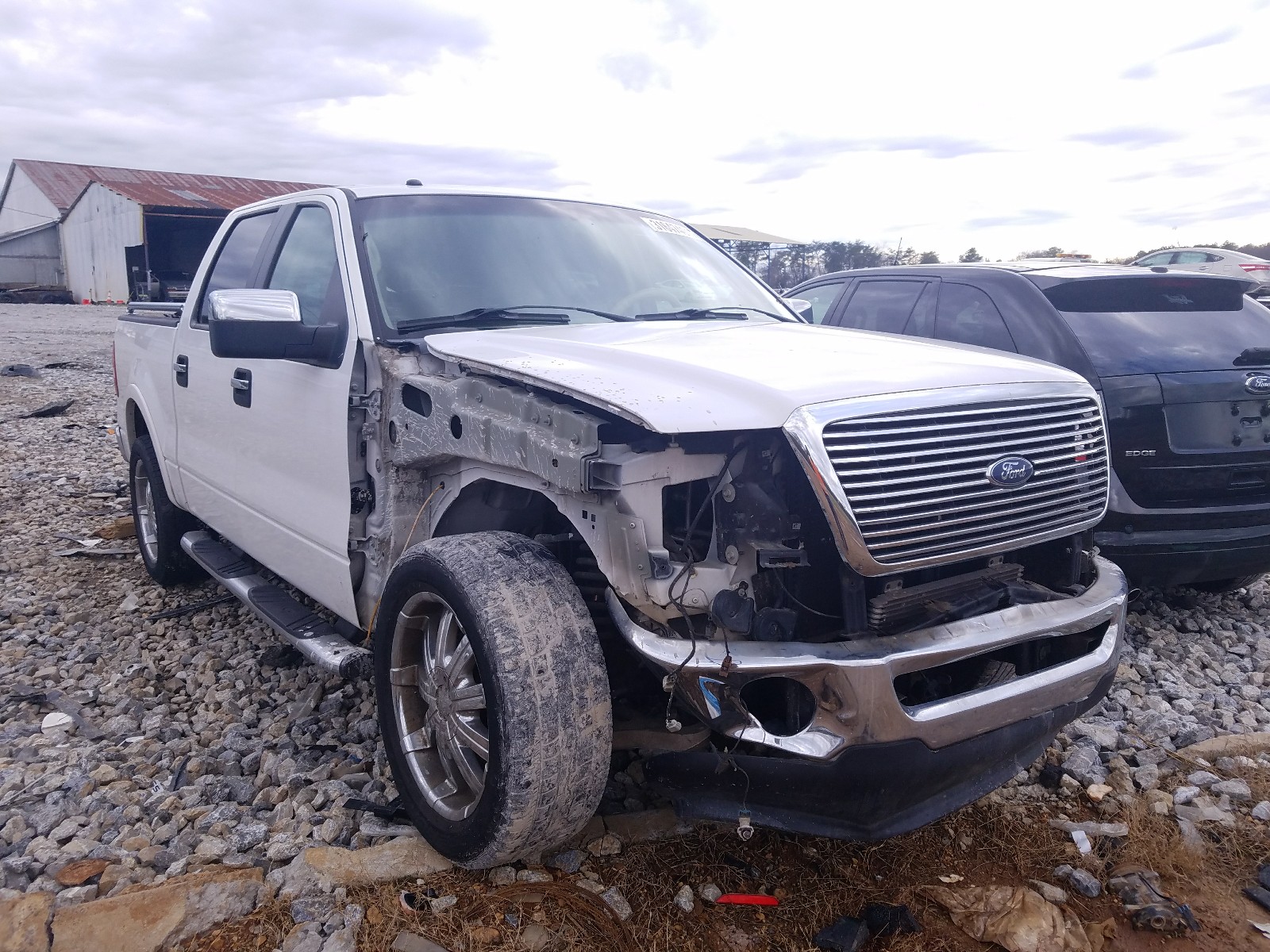 FORD F150 SUPER 2007 1ftpw12v87kb29954