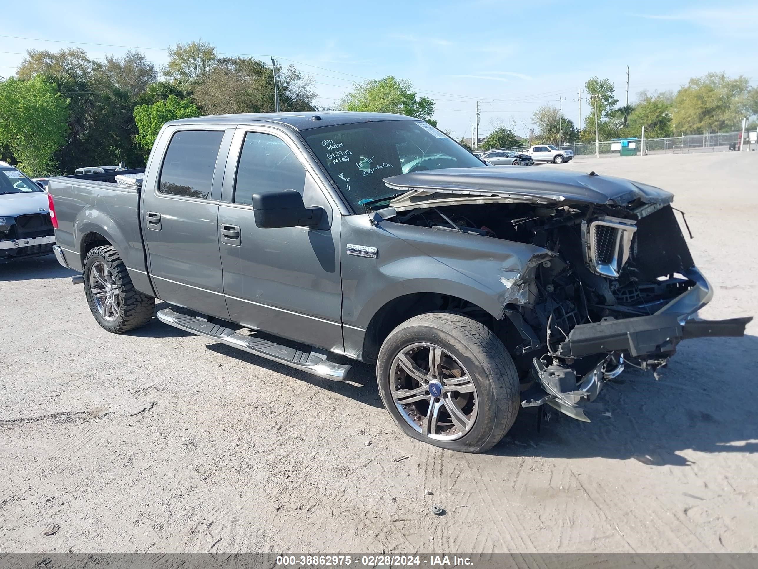 FORD F-150 2008 1ftpw12v88fb43685