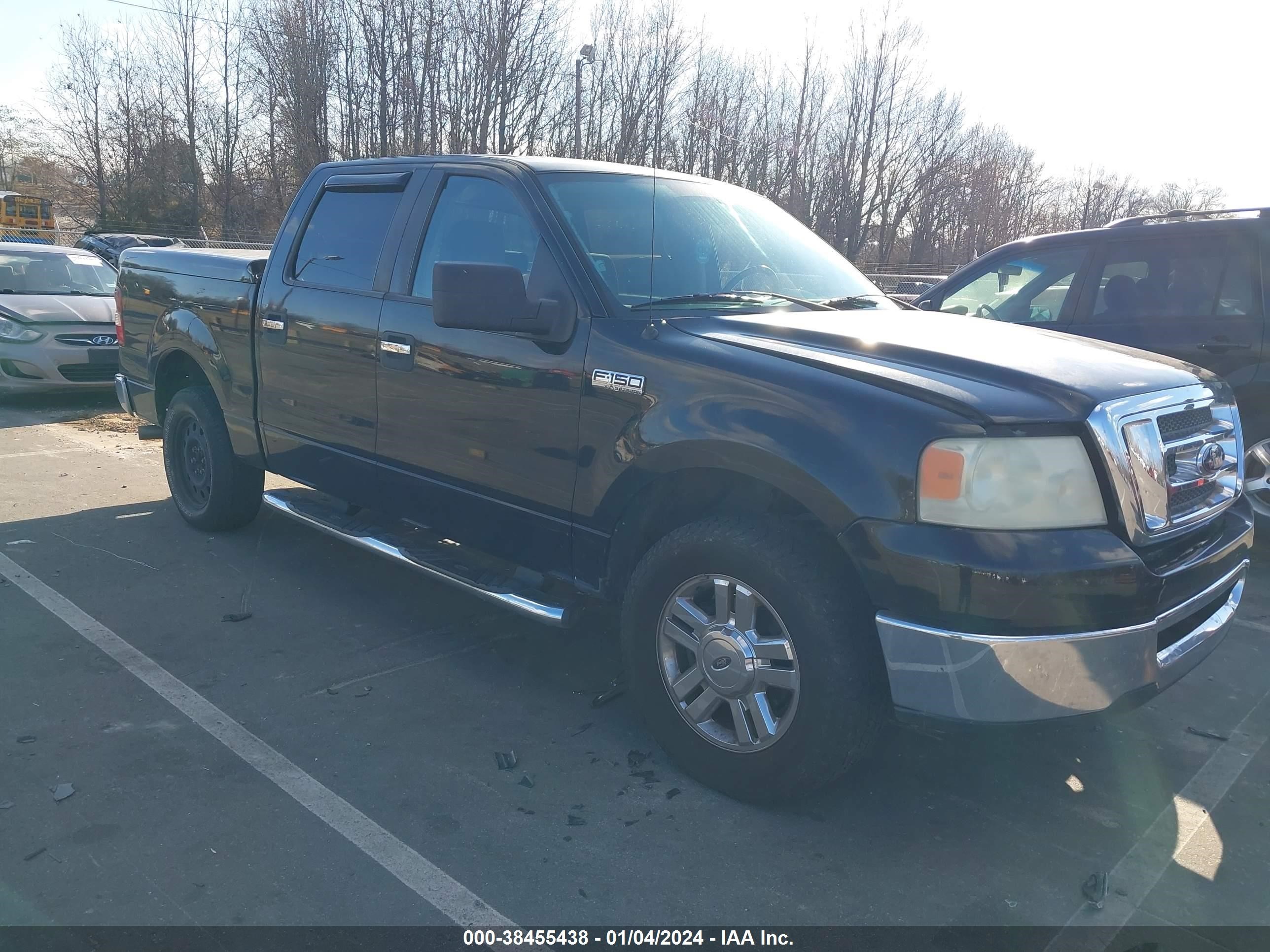 FORD F-150 2008 1ftpw12v88fb85483