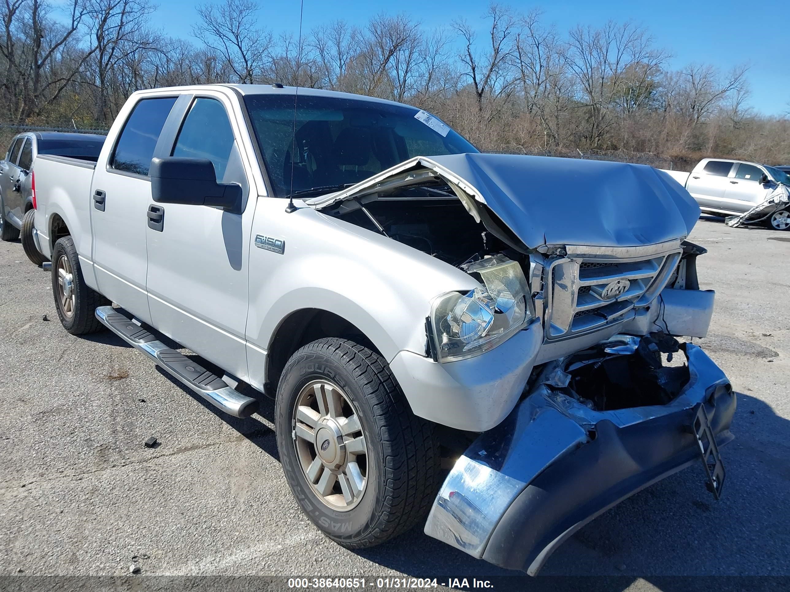 FORD F-150 2008 1ftpw12v88fc01777