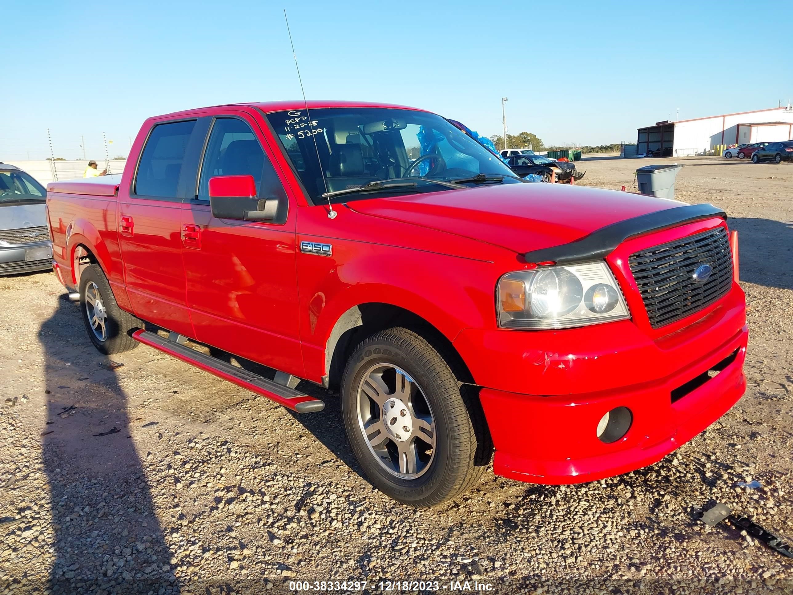 FORD F-150 2008 1ftpw12v88kb22214